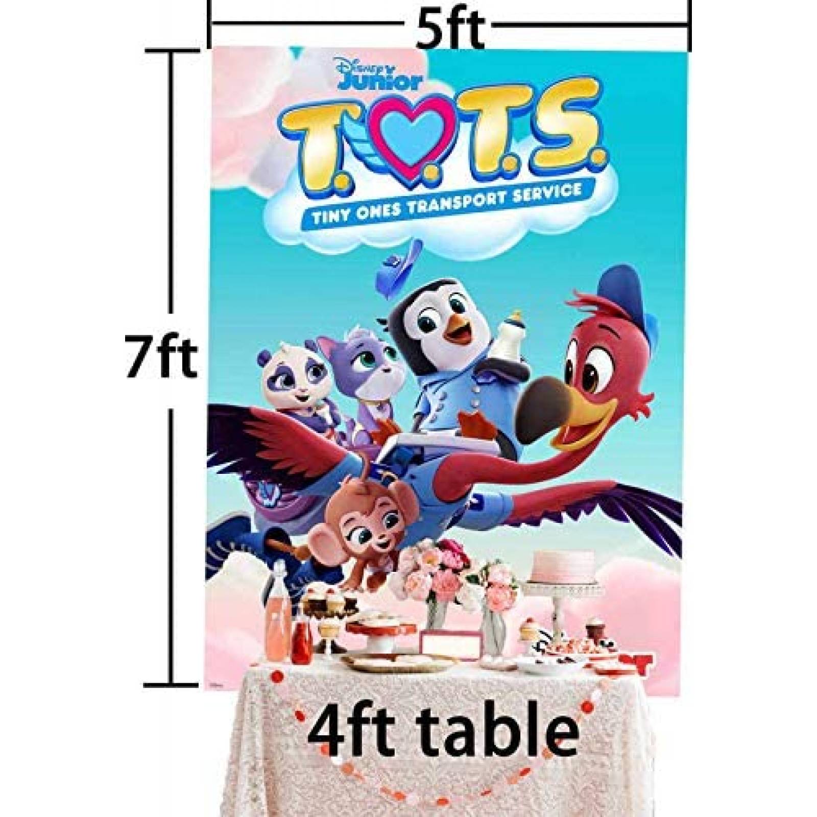 Fondo Fotografia E-HAND TOTS Decoracion Recien Nacido -Azul