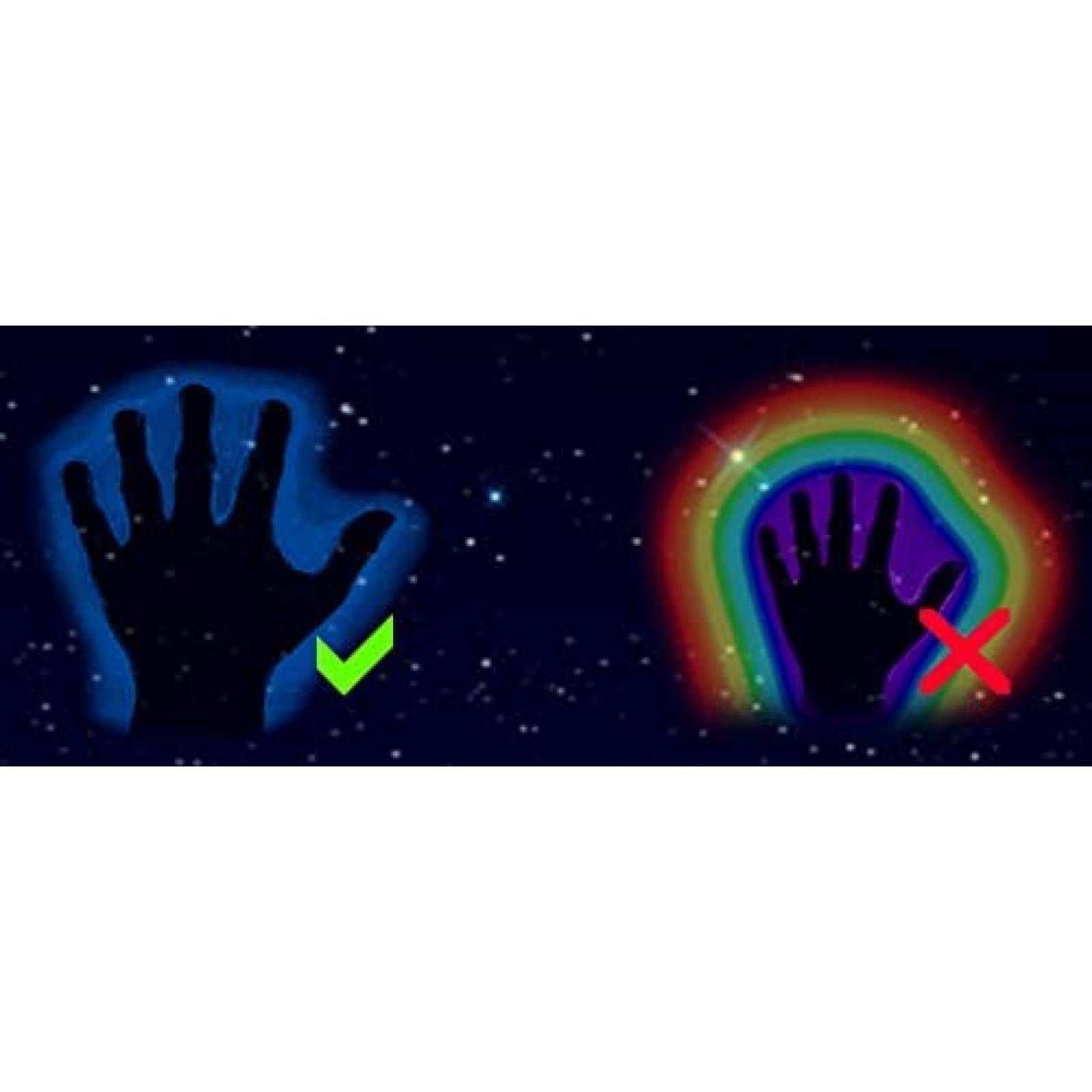 Lentes Aura Generic Fantasma Metafisico Paranormal -Negro