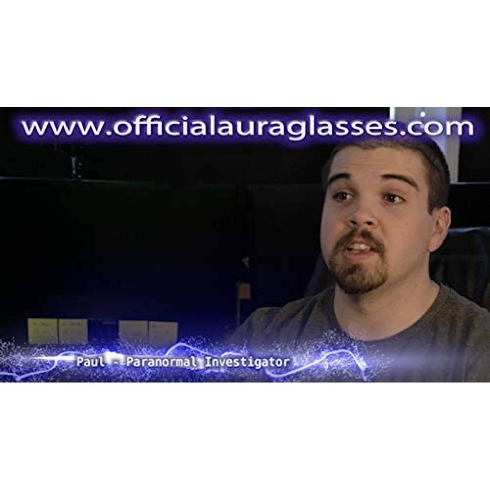 Lentes Aura Generic Fantasma Metafisico Paranormal -Negro