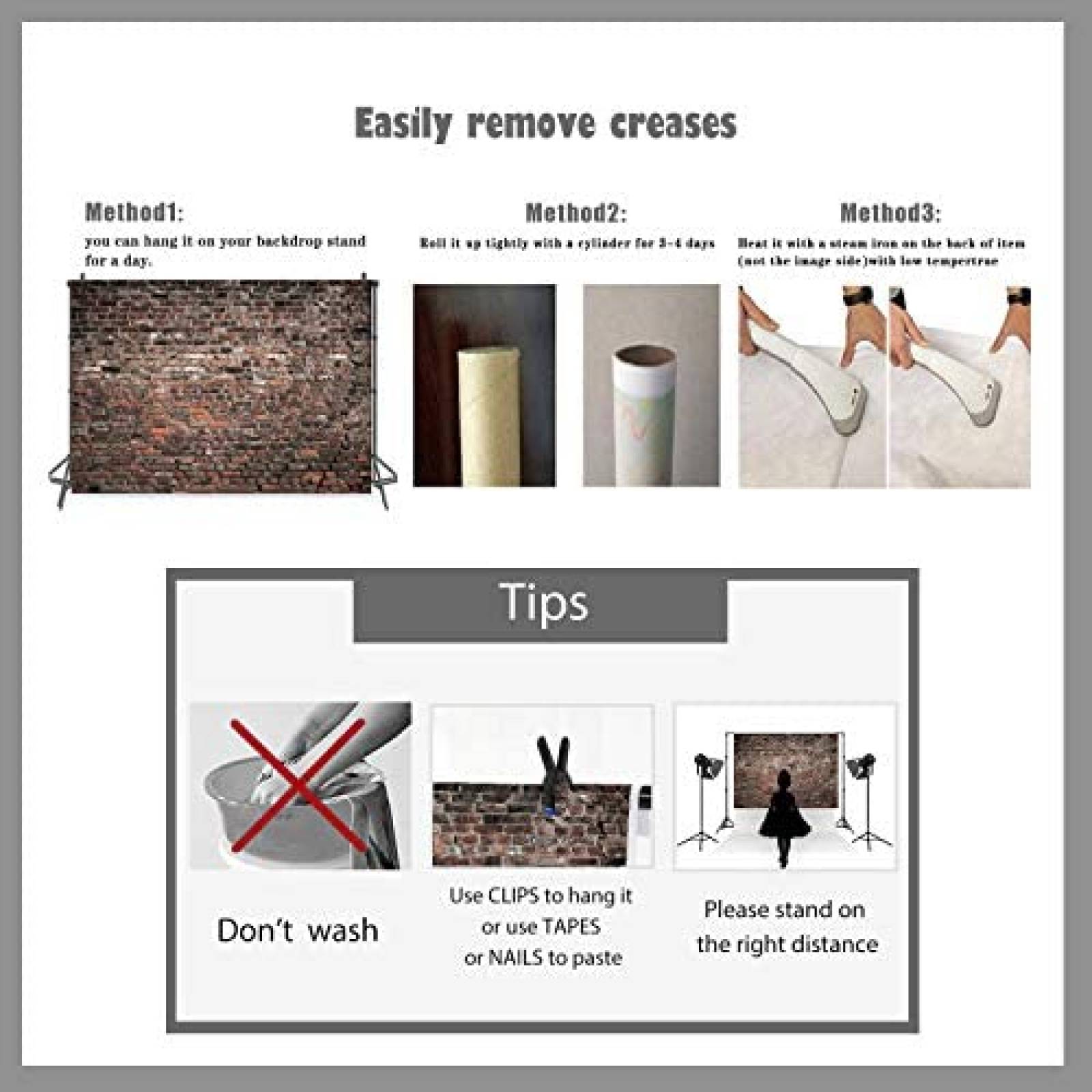 Fondo fotografia LTLYH Muro Decoracion 10x8pies -Cafe