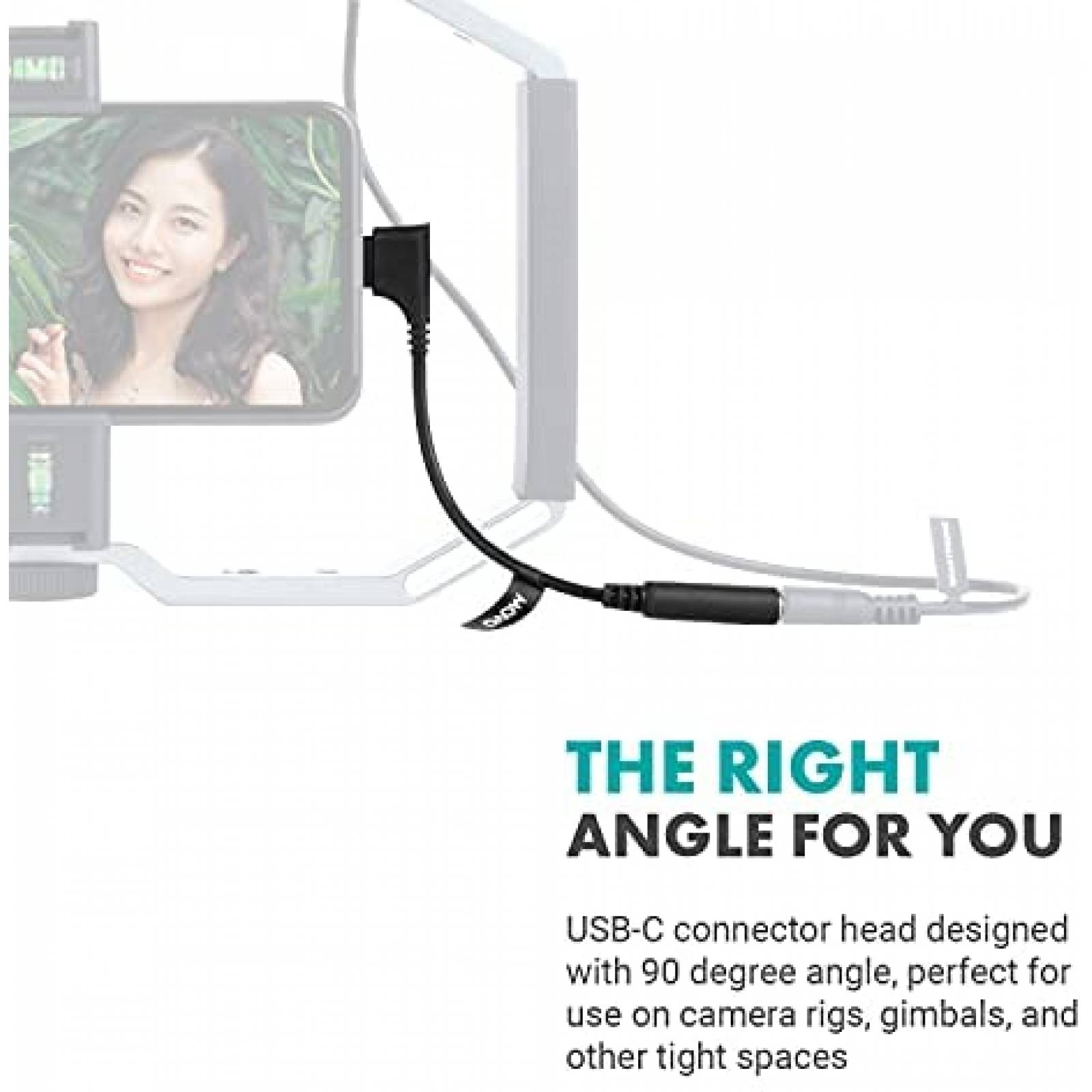 Microfono Movo VXR10 De Camara Con Adaptador 3,5 mm a USB-C