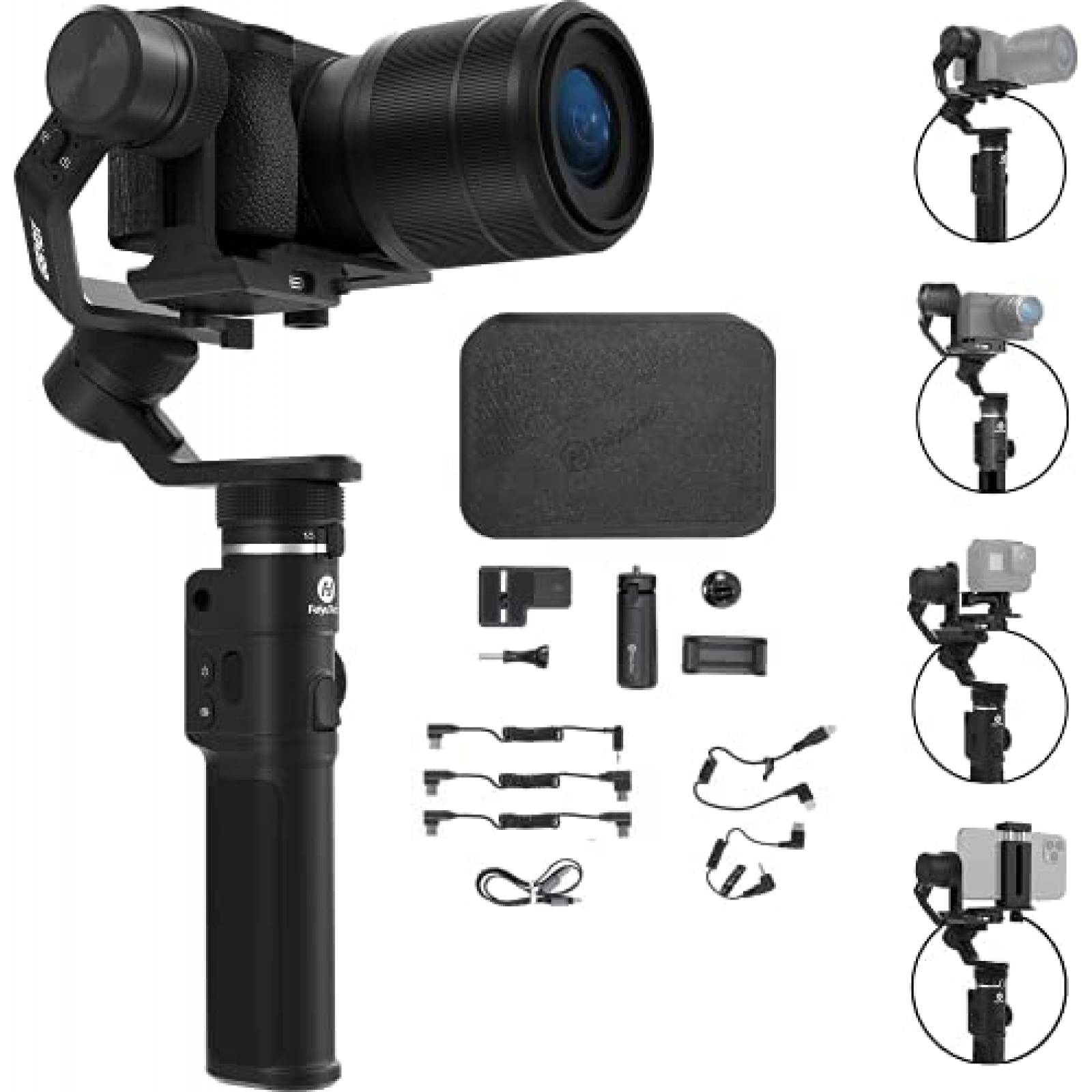 Estabilizador FeiyuTech G6 MAX 3 Ejes Compatible -Negro