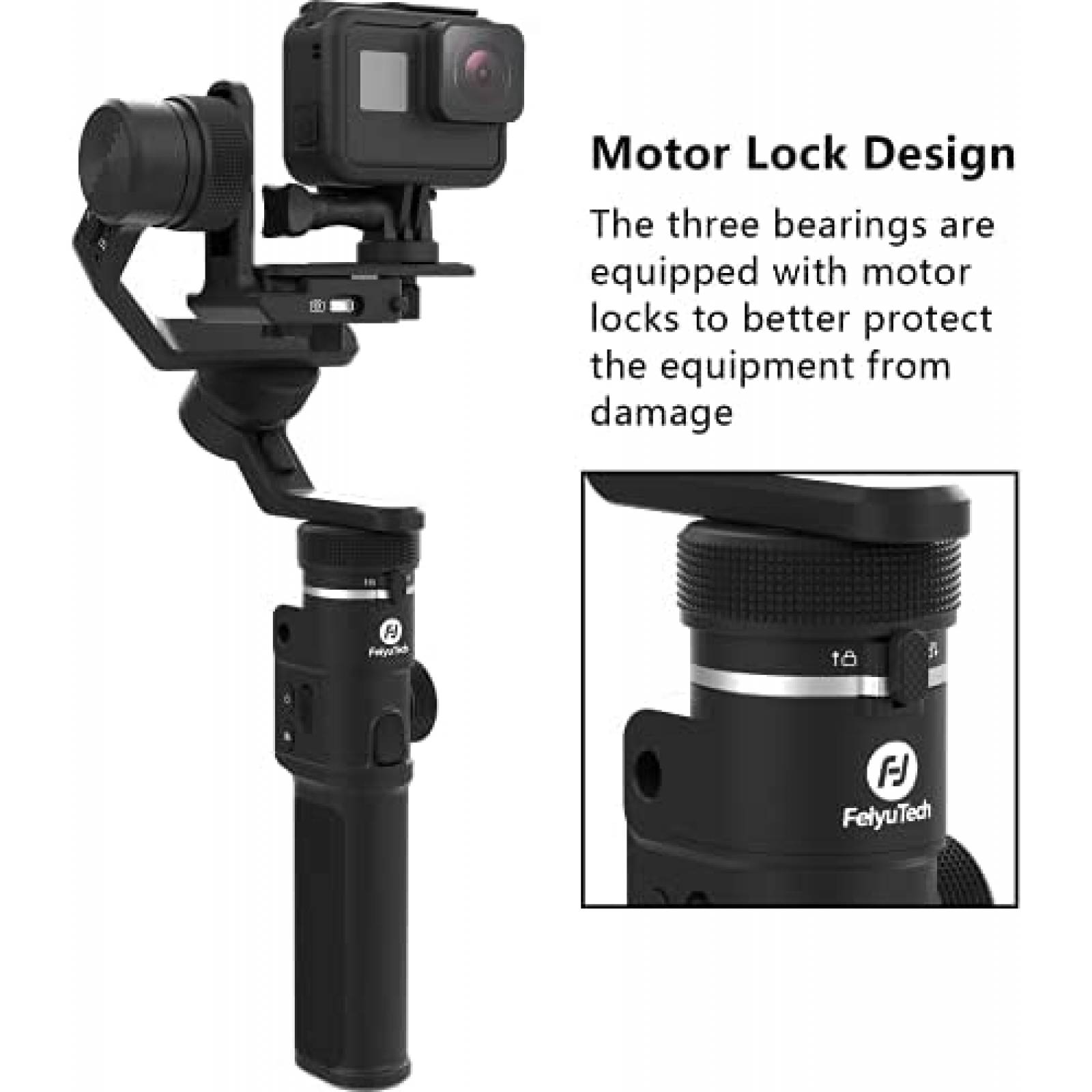Estabilizador FeiyuTech G6 MAX 3 Ejes Compatible -Negro