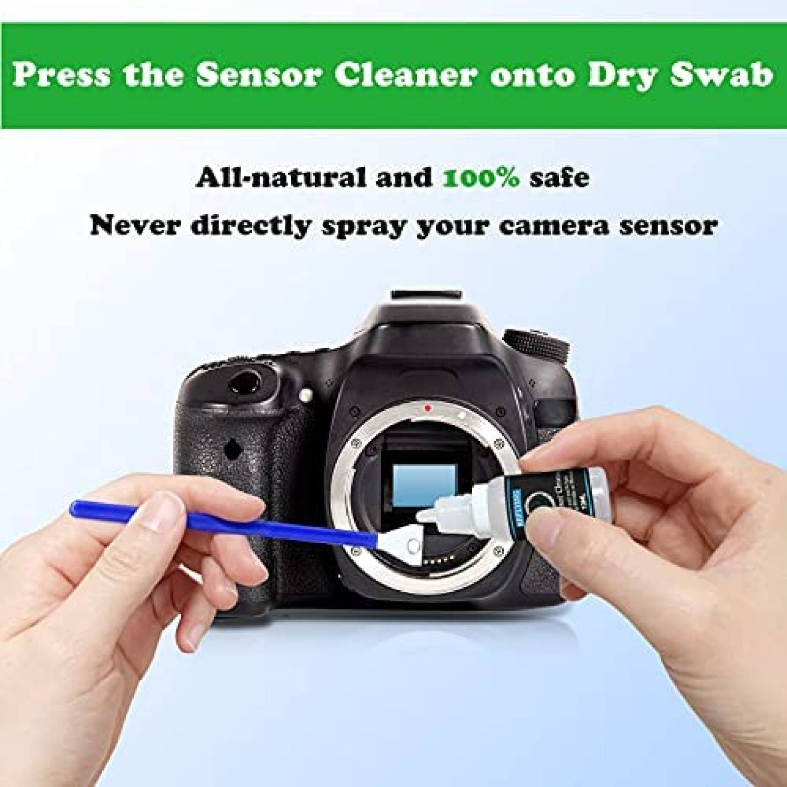 Kit de limpieza para camara con estuche REFLYING x37 -Negro