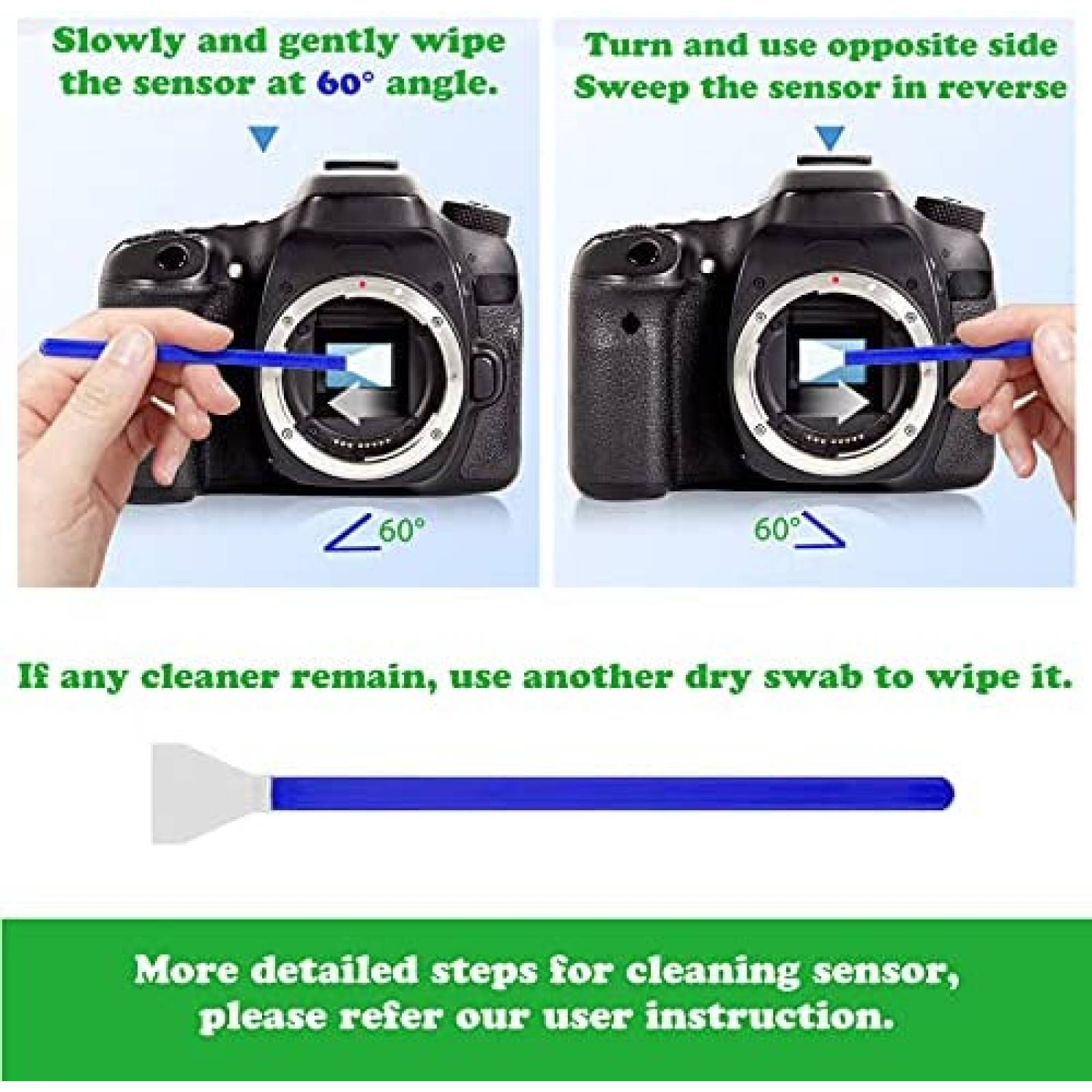 Kit de limpieza para camara con estuche REFLYING x37 -Negro