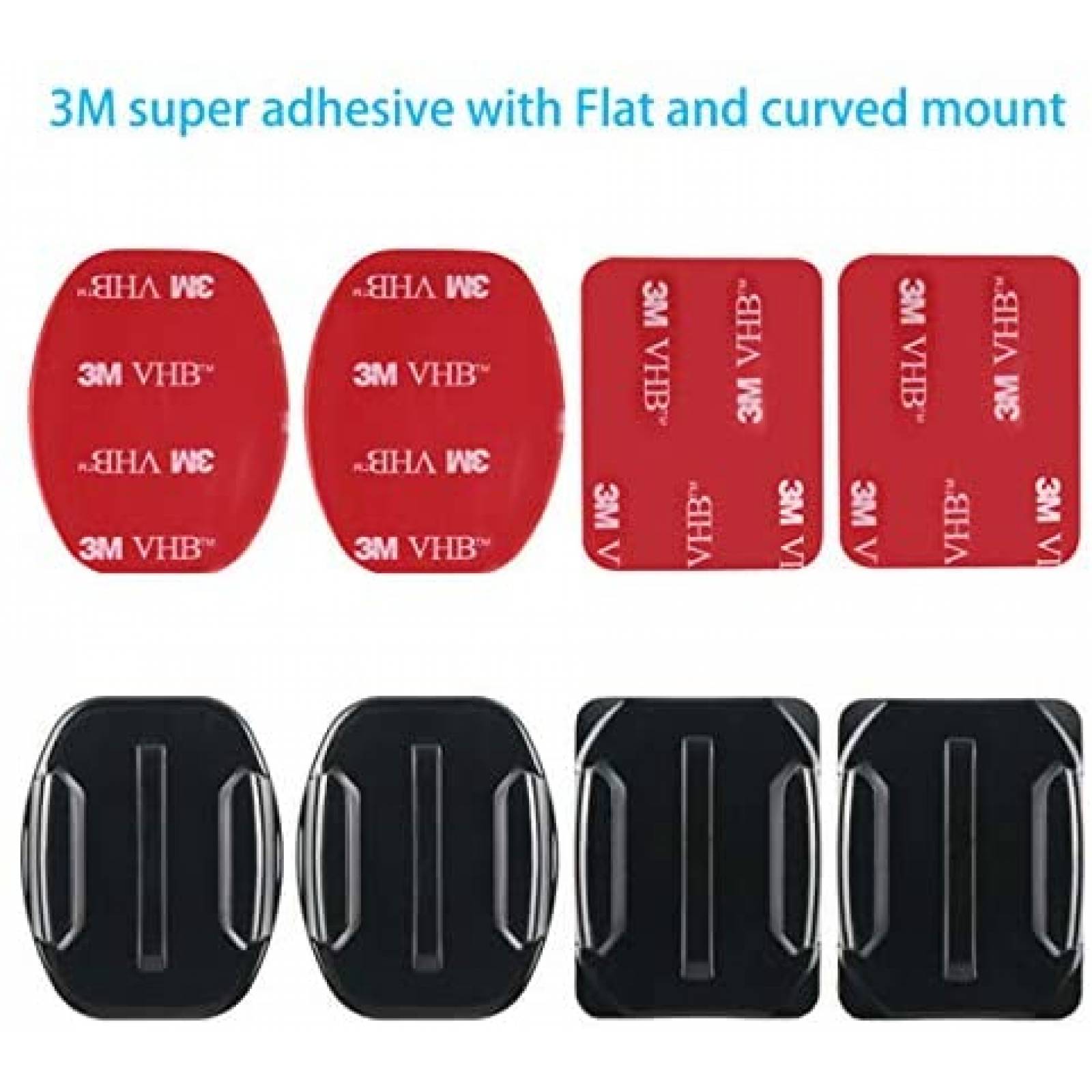 Kit Accesorios Para Camara Pellking Para GoPro Hero 9 -Negro