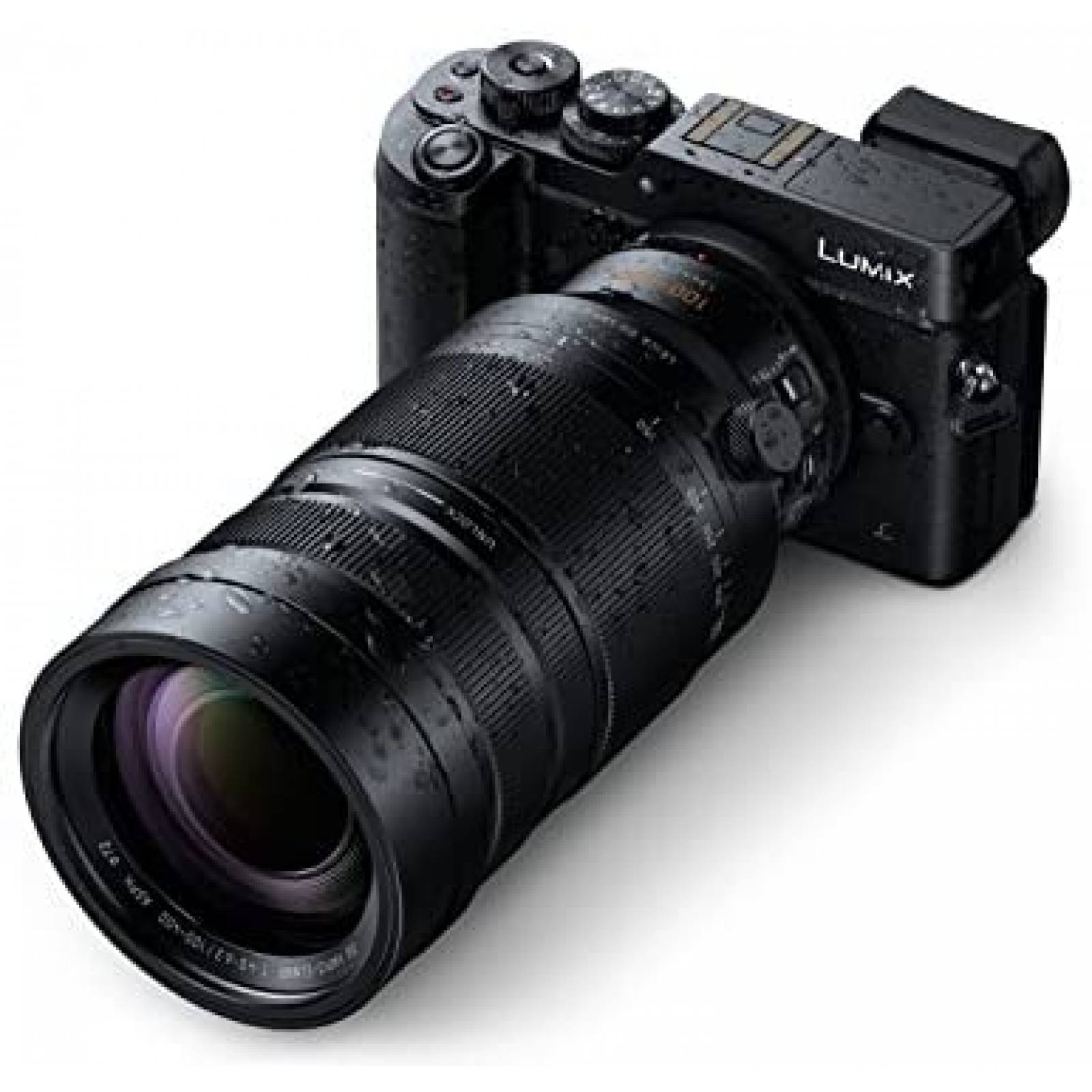 Lente para camara Panasonic H-RS100400E 3.937-15.748 in