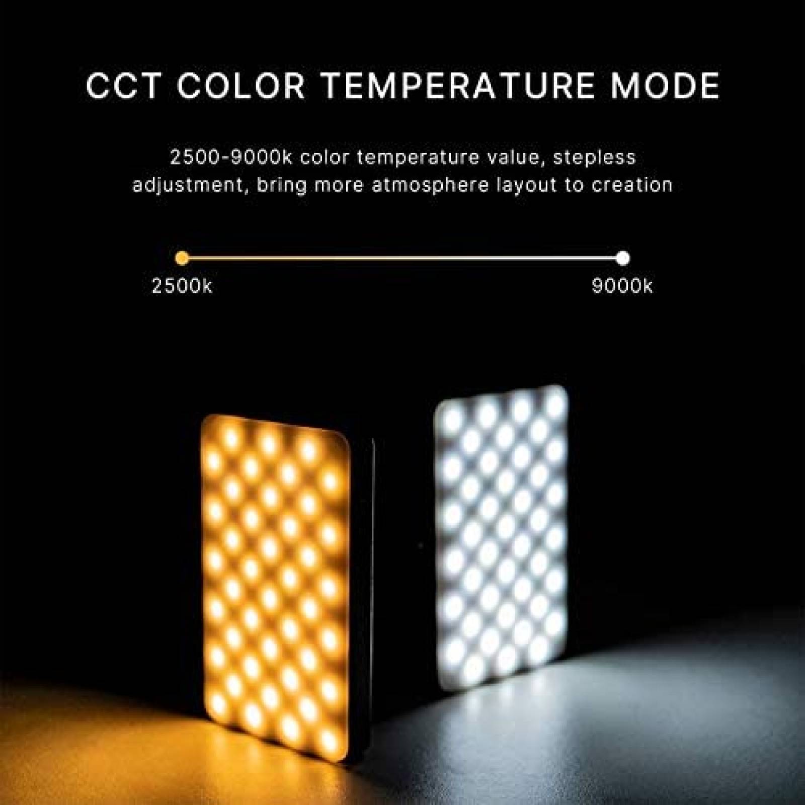 Luz de Video VIJIM VL120 Panel de Camara LED portatil -Negro