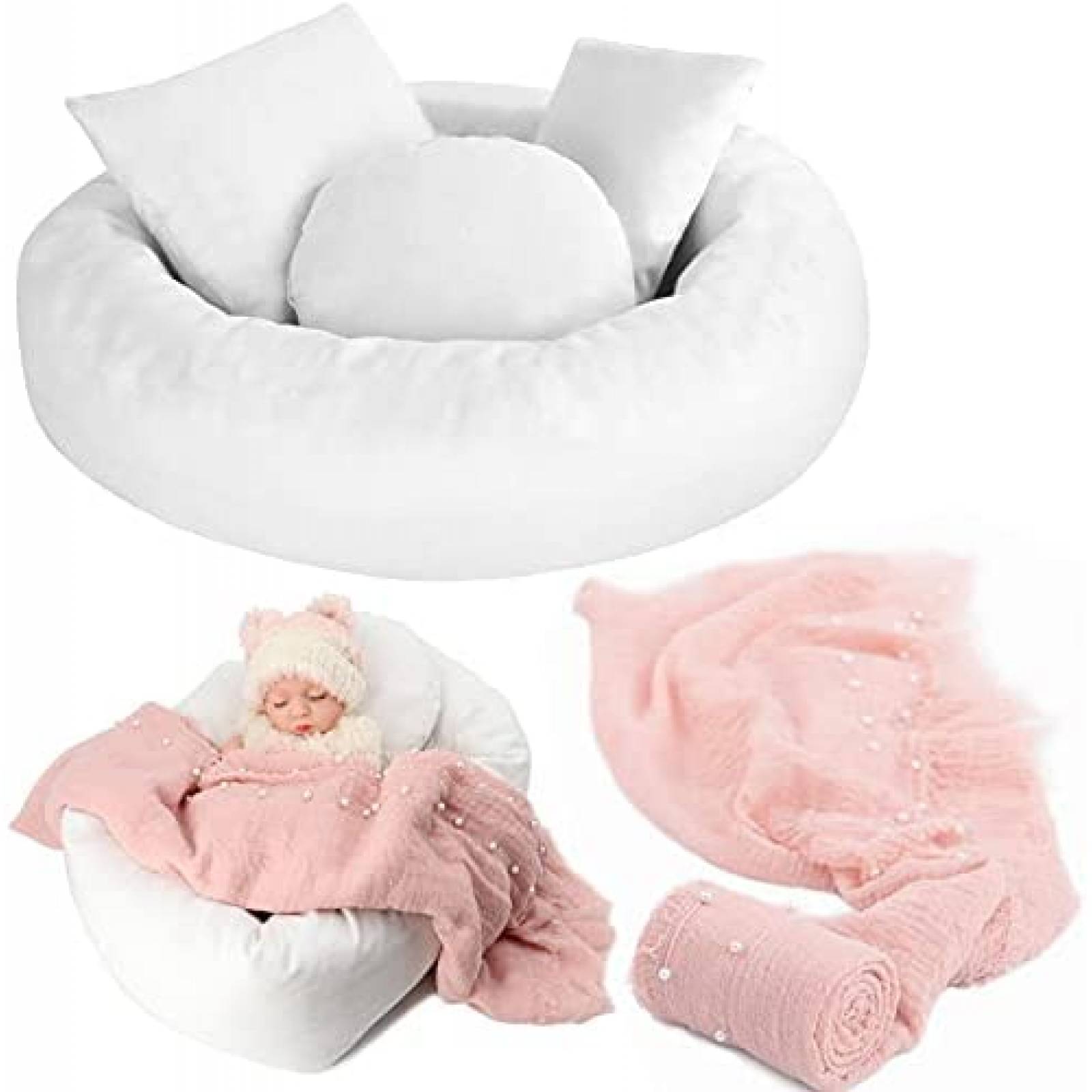 Almohadas SPOKKI Accesorios para Fotografia -Blanco