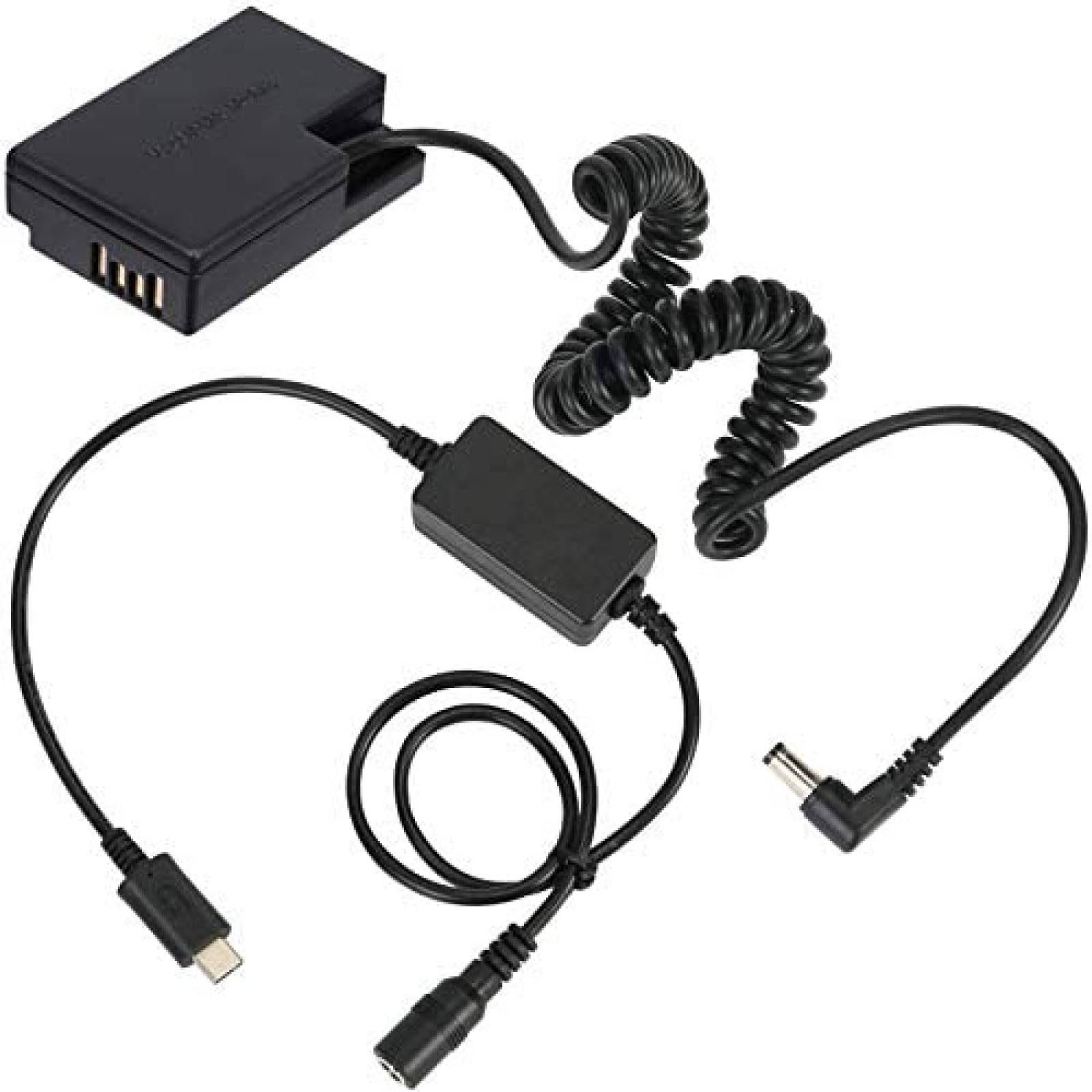 Adaptador de corriente AC PowEver DR-E18 para camara -Negro