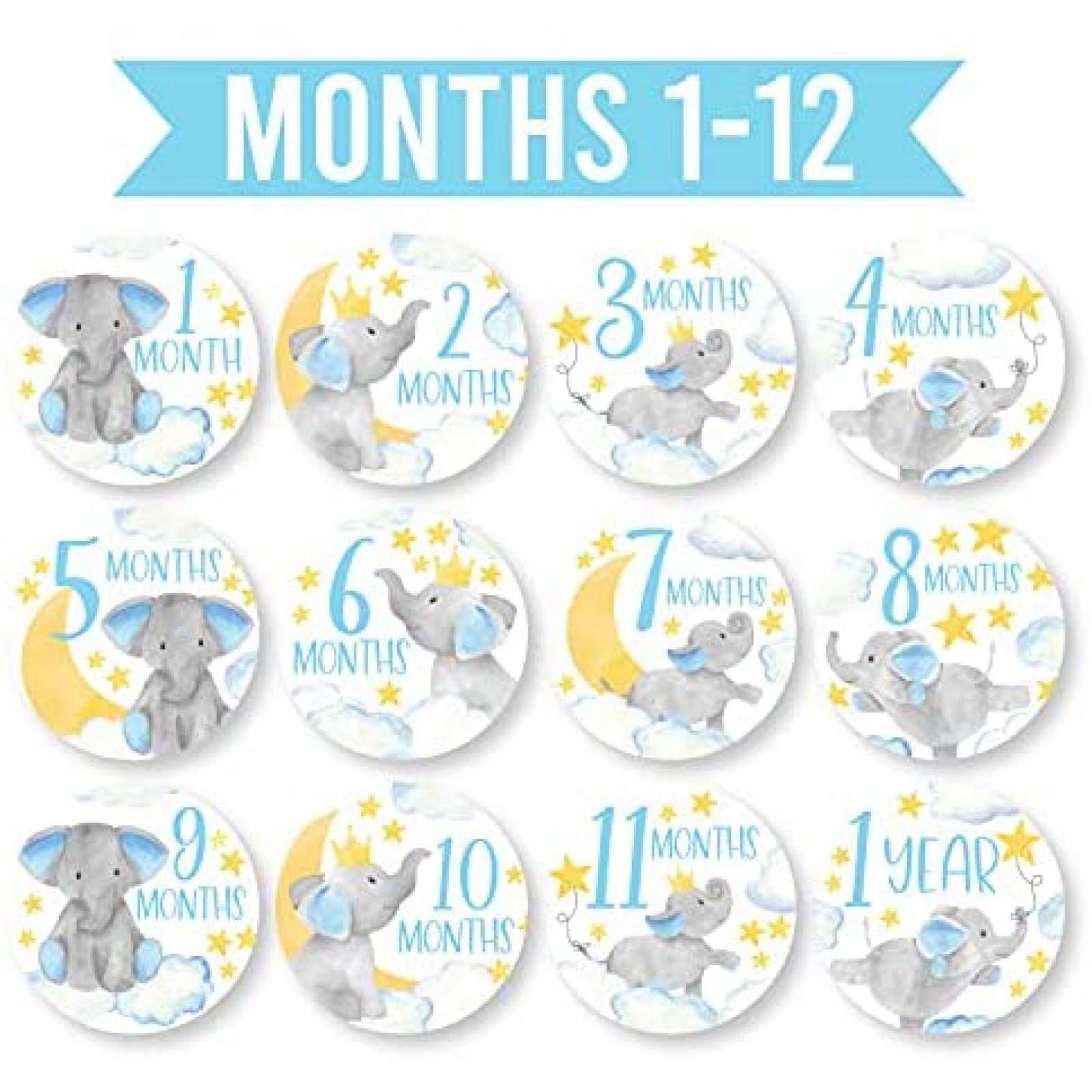 Paquete Stickers Hadley Designs Festividades Bebe 20pzas