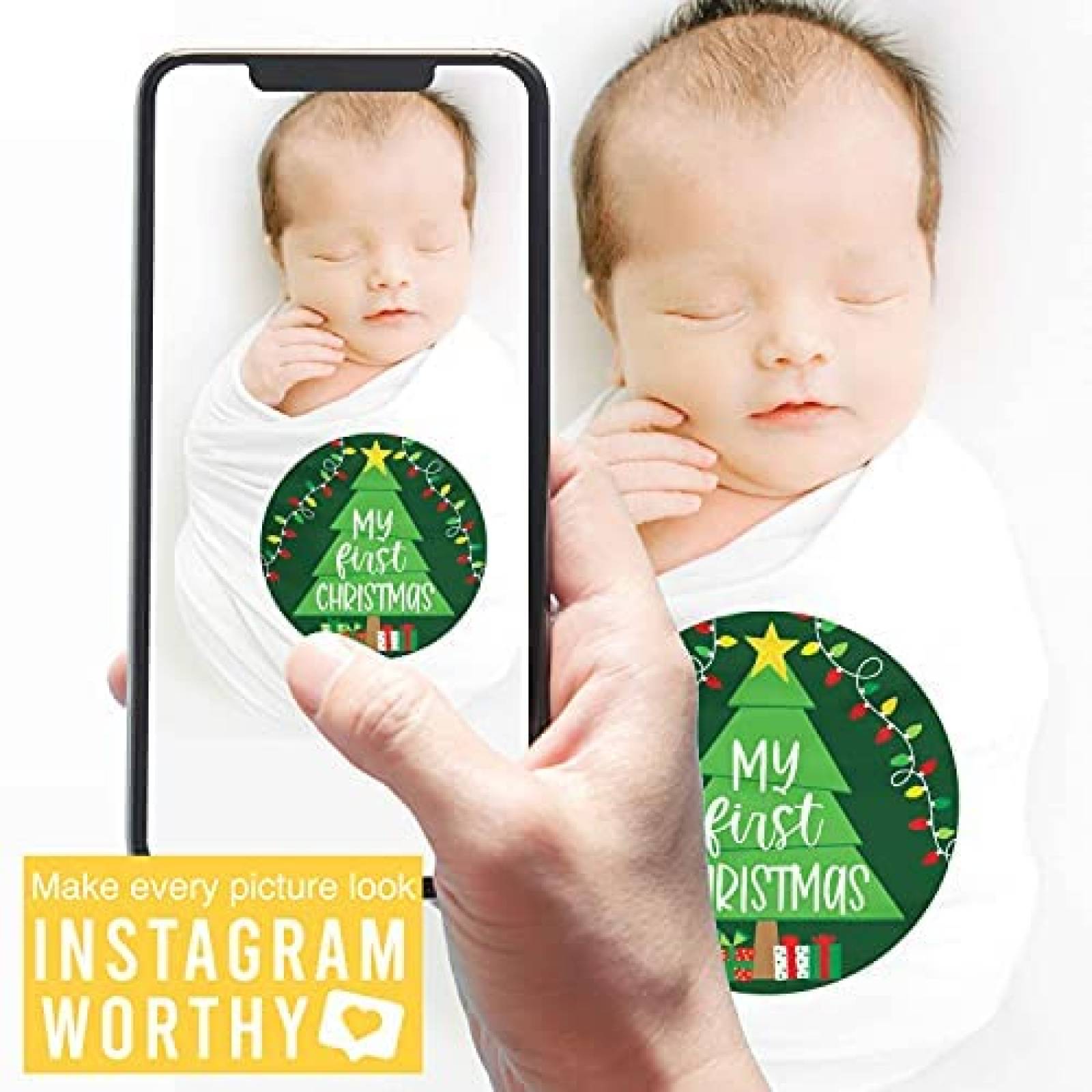 Paquete Stickers Hadley Designs Festividades Bebe 20pzas