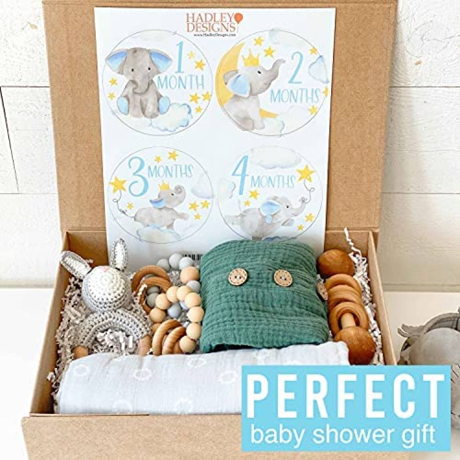 Paquete Stickers Hadley Designs Festividades Bebe 20pzas