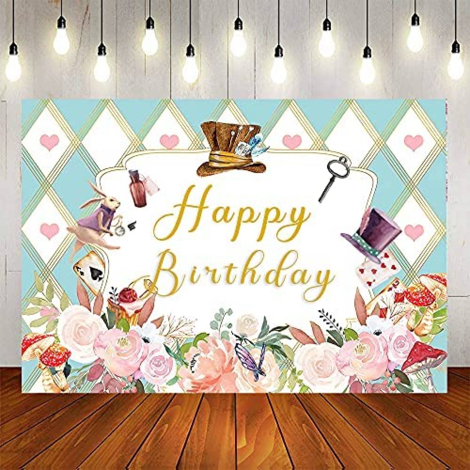 Fondo Cuffucer de Alicia en el pais de las maravillas