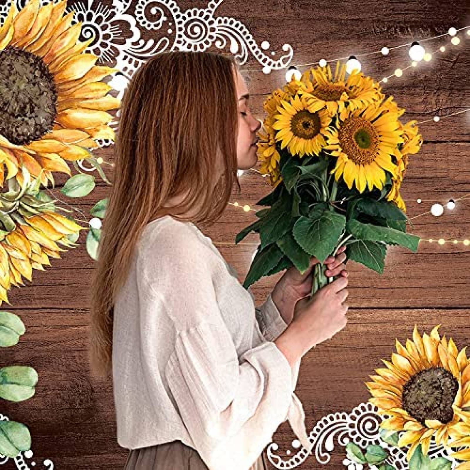 Fondo Fotografia Imirell Girasol Decoracion aniversario