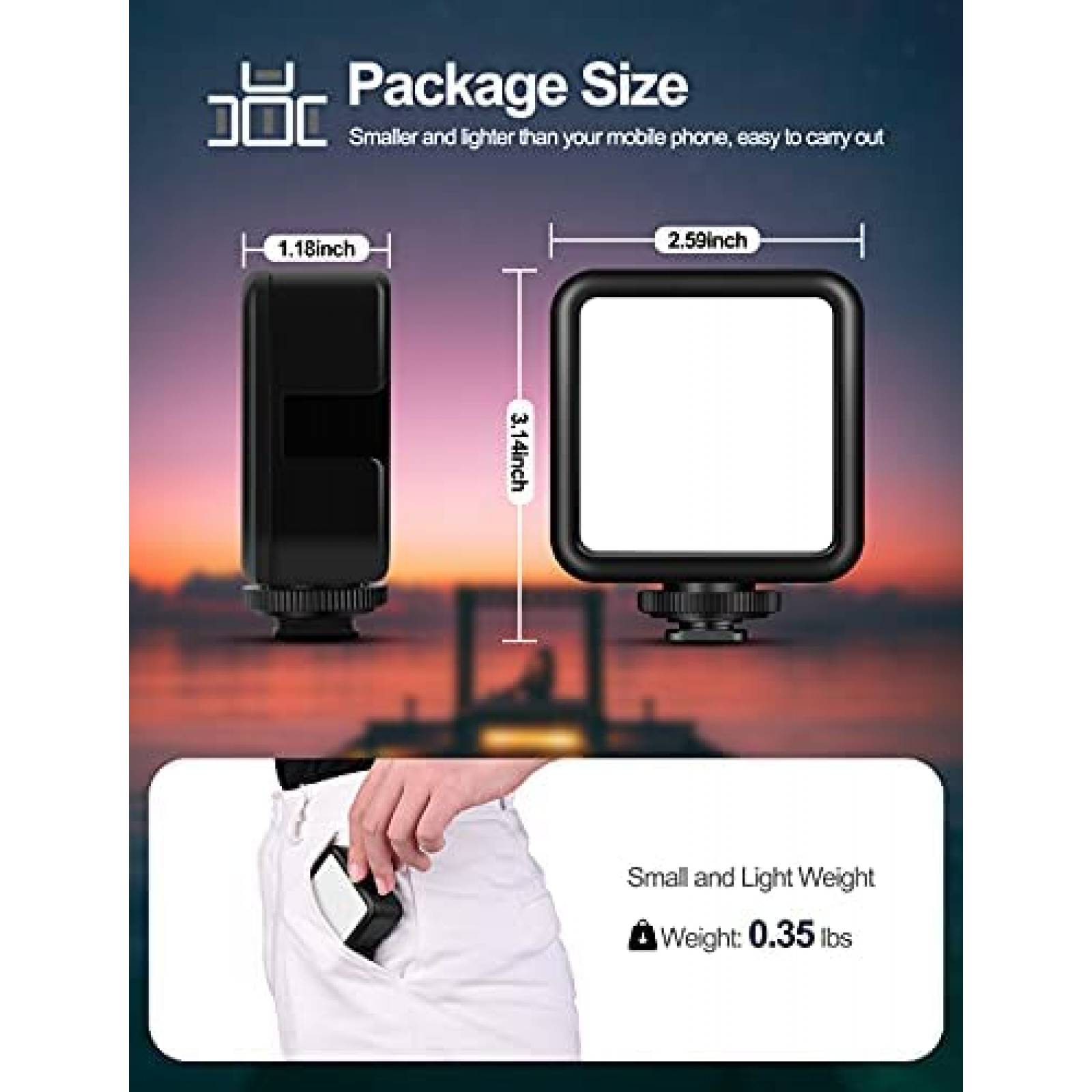 Flash Camara IDEAS ILLUMINATED EMART Recargable Compatible