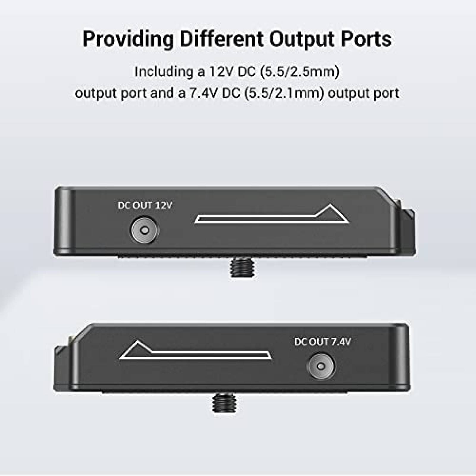 Adaptador SMALLRIG NP-F para Bateria NP-FZ100 -Gris