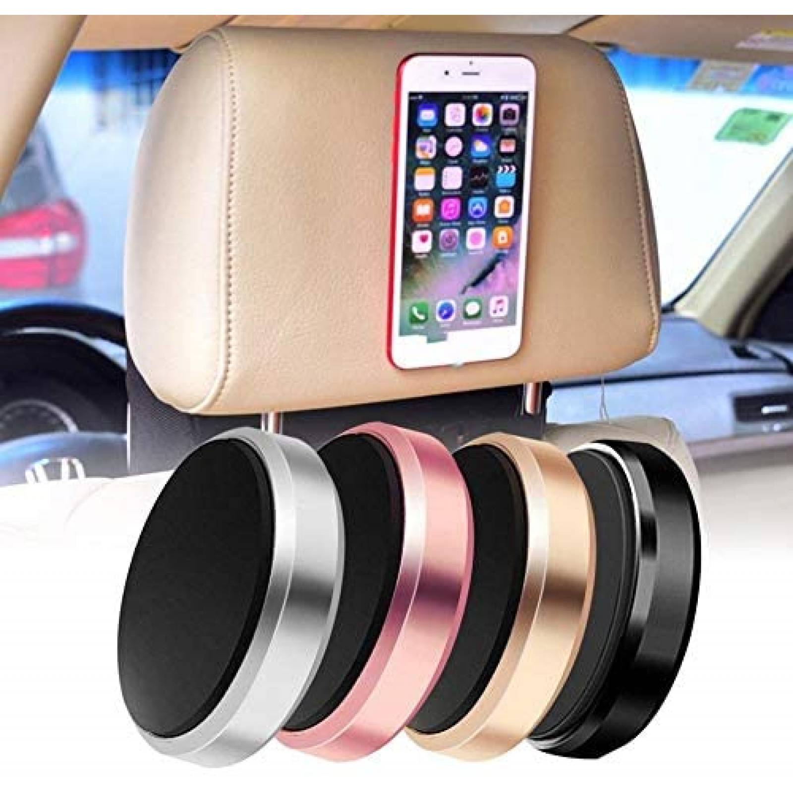 Agarre Magnetico Keyway para Celulares 3 Pzs -Negro