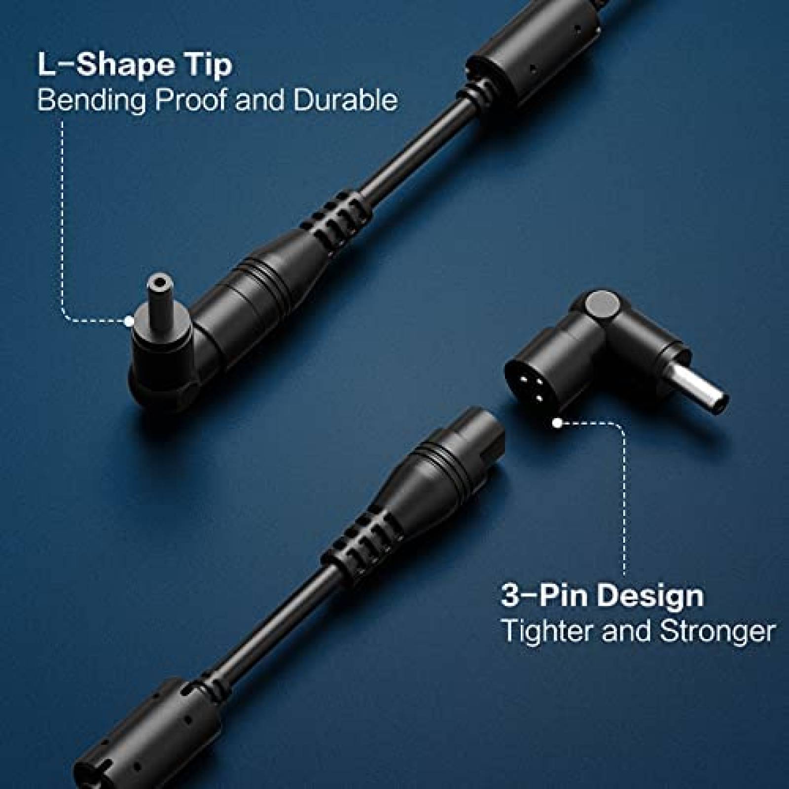 Cargador POWSEED Universal Para Laptor 45 W -Negro