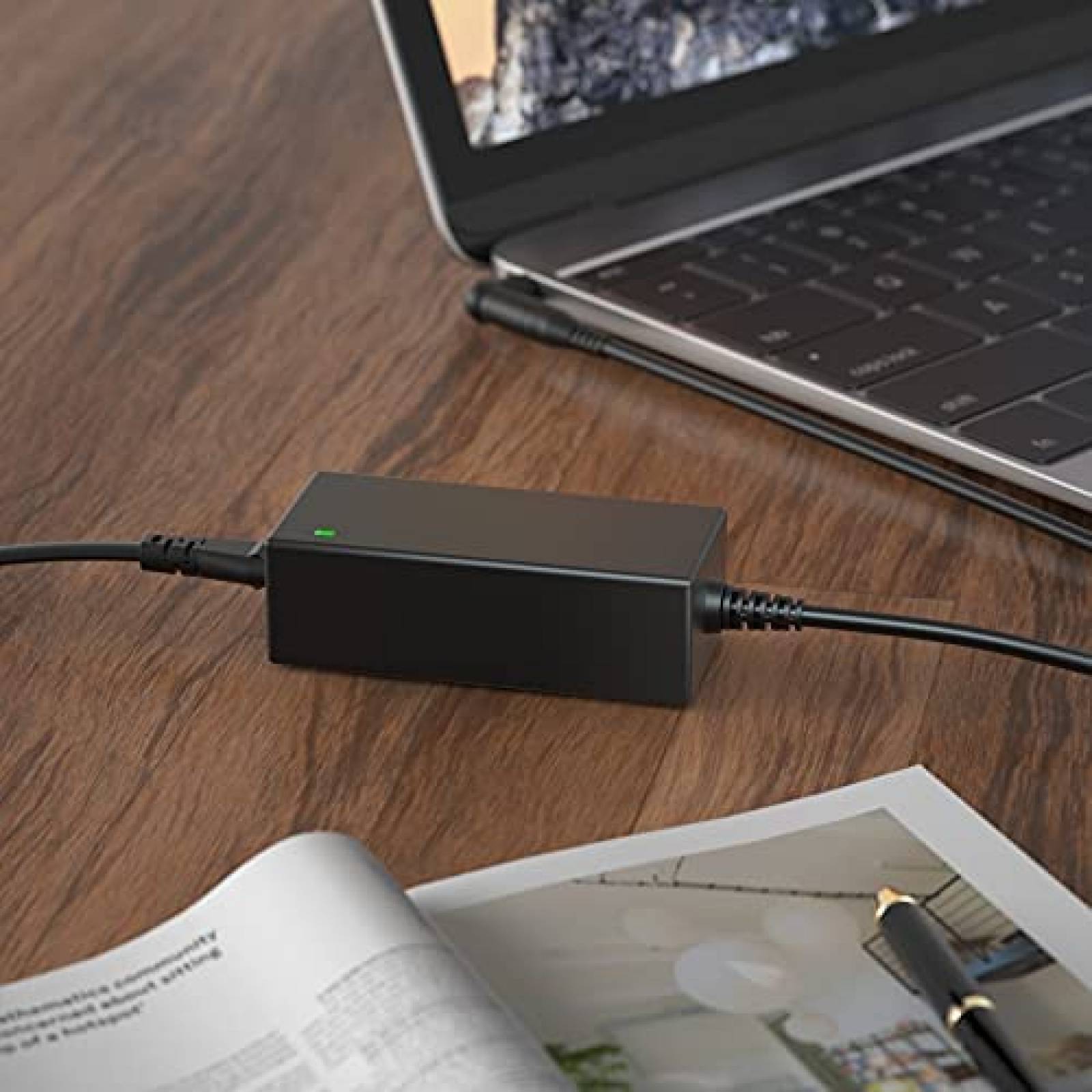 Cargador POWSEED Universal Para Laptor 45 W -Negro