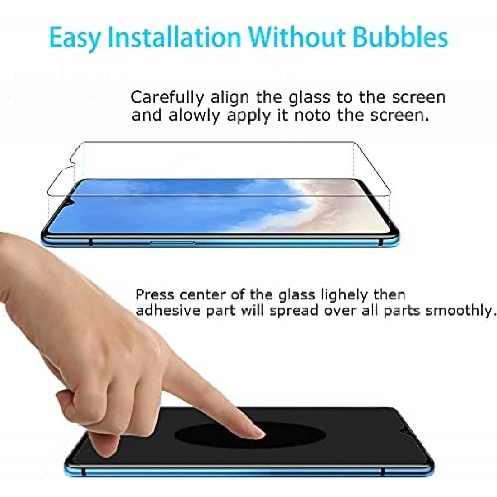 Protector de pantalla VARWANEO para Samsung Galaxy A71