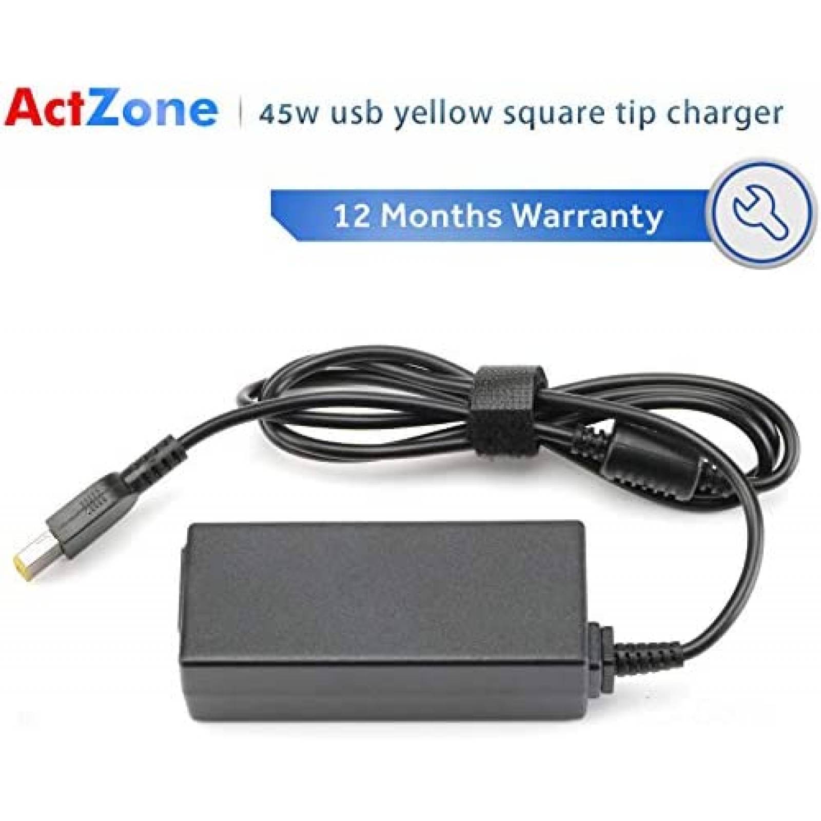 Cargador Laptop ActZone DL45200225 45W AC Lenovo thinkpad