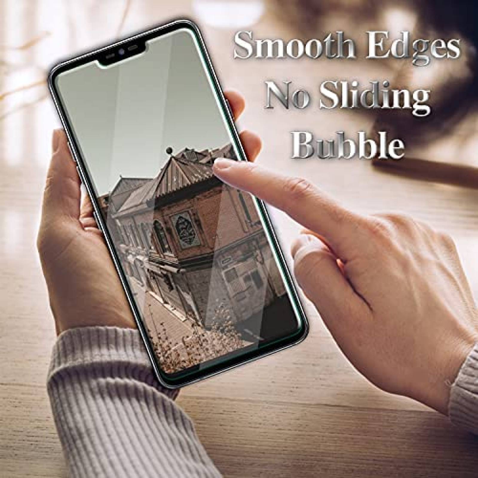 Protectores de Pantalla Kesuwe 3pzas para LG G7 ThinQ