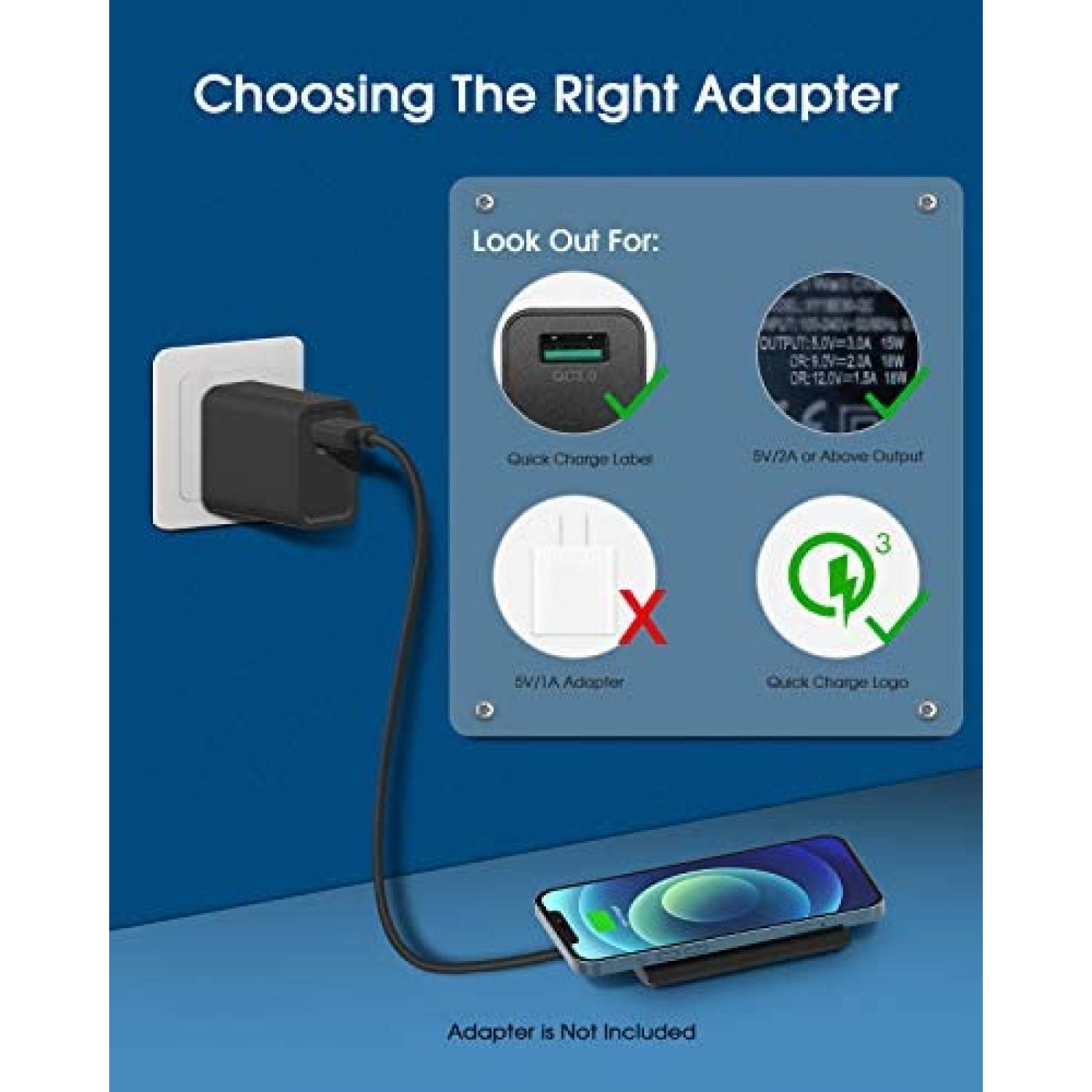 Cargador Inalambrico NANAMI 15W Compatibilidad Universal