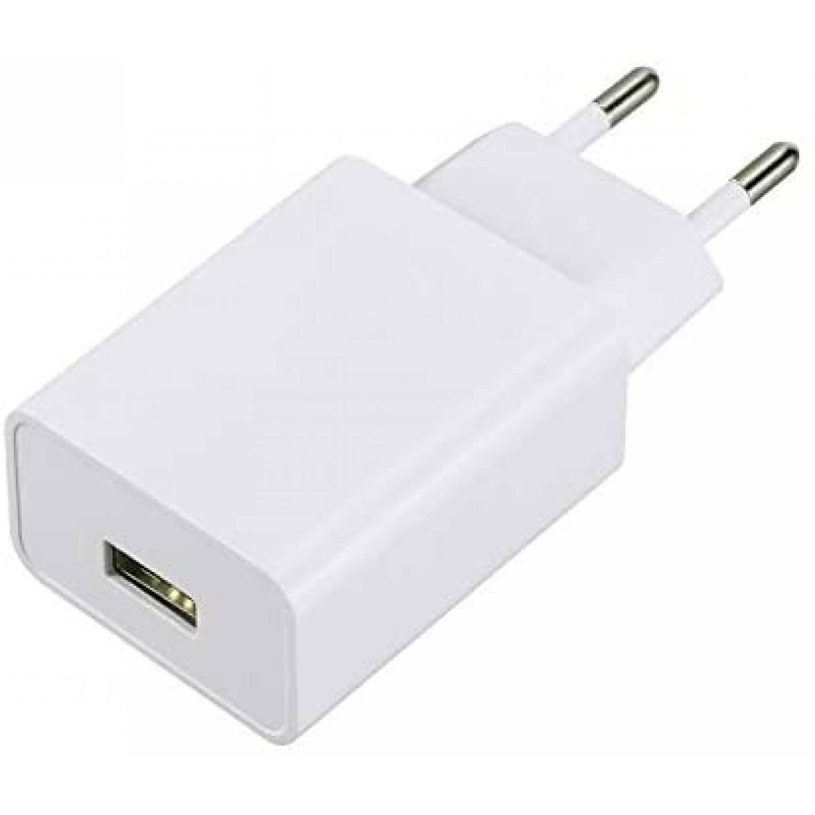 Cargador Europeo de Pared ZLONXUN 2 Pzs USB -Blanco