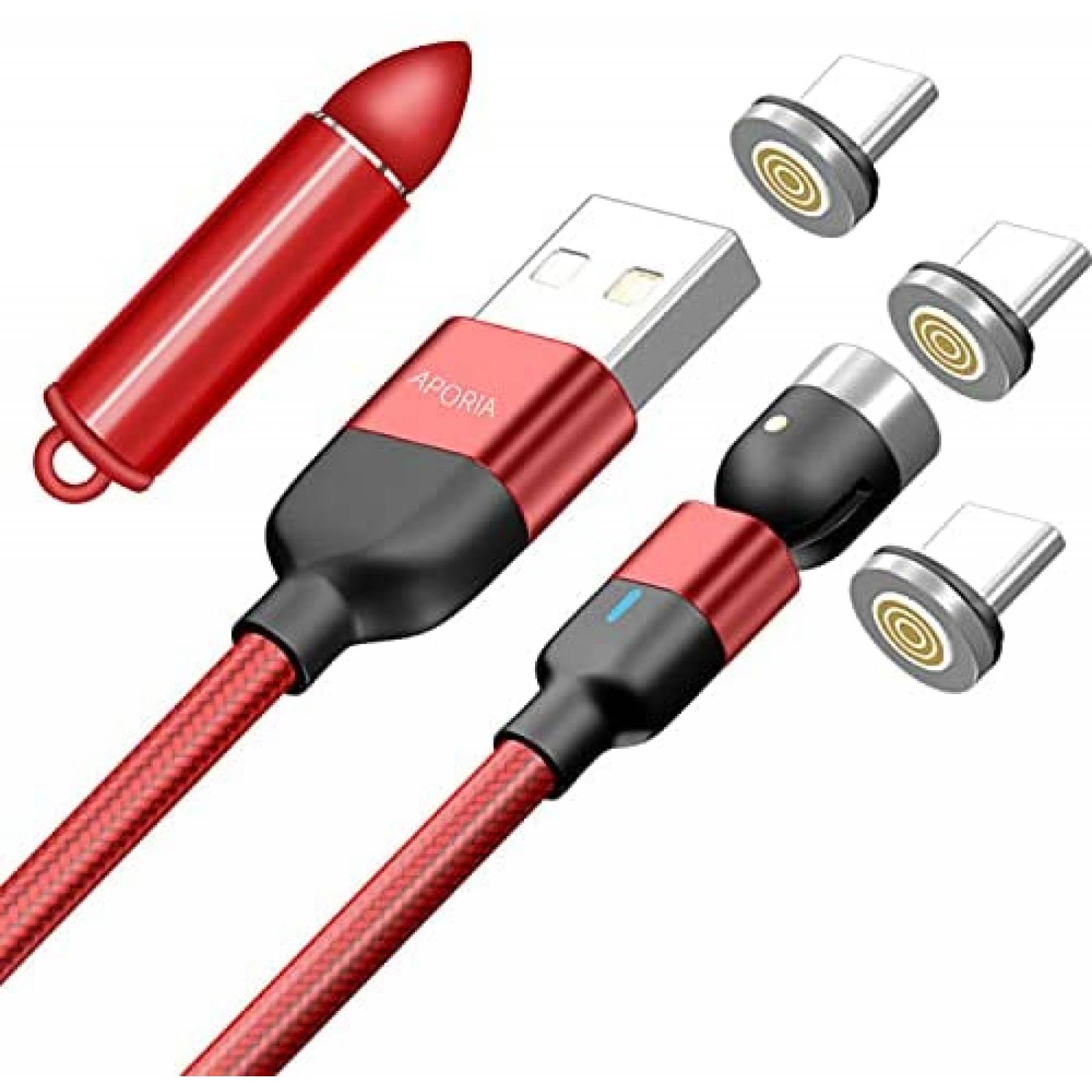 Cargador Magnetico para Iwatch con cable USB C Trenzado Aluminio PUREGEAR