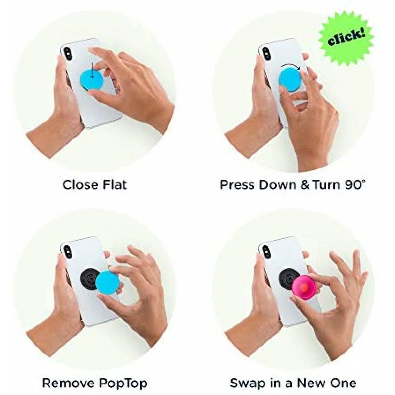 PopSocket PopSockets Perrito No incluye PopGrip -Azul