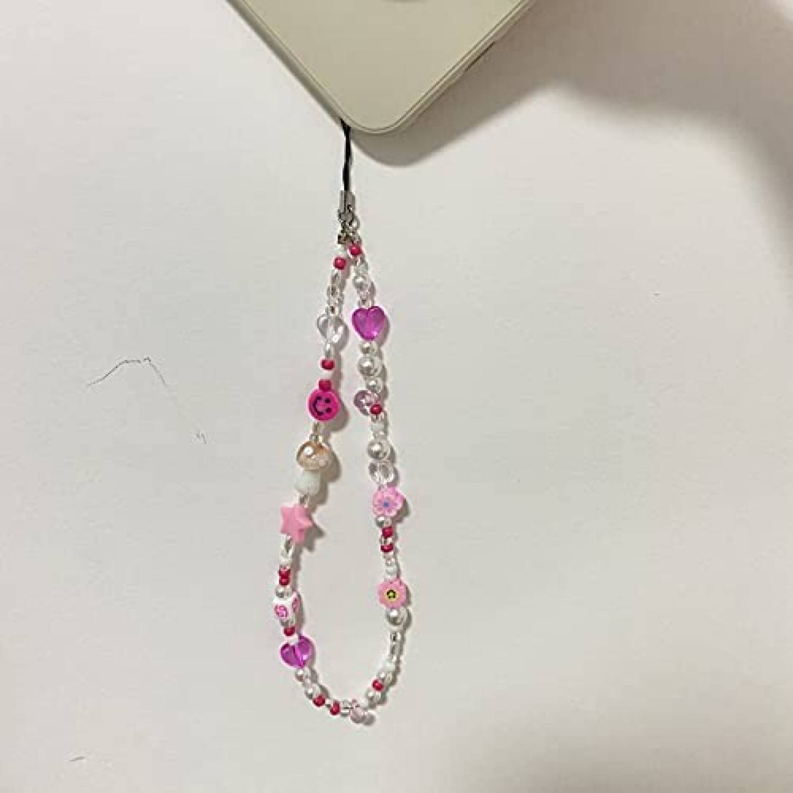 Correa de Decoracion Bqmte Rosa Aries para Celular