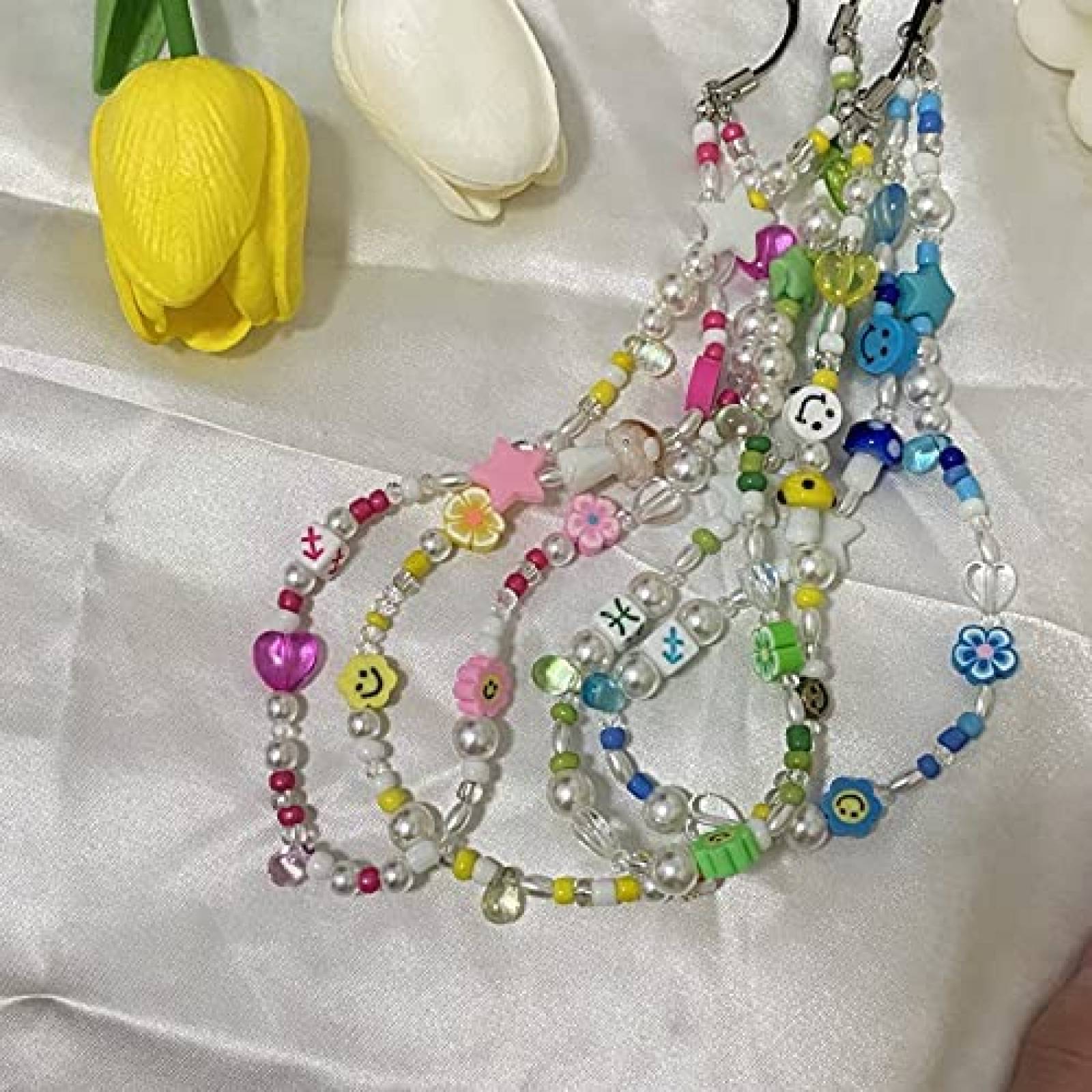 Correa de Decoracion Bqmte Rosa Aries para Celular