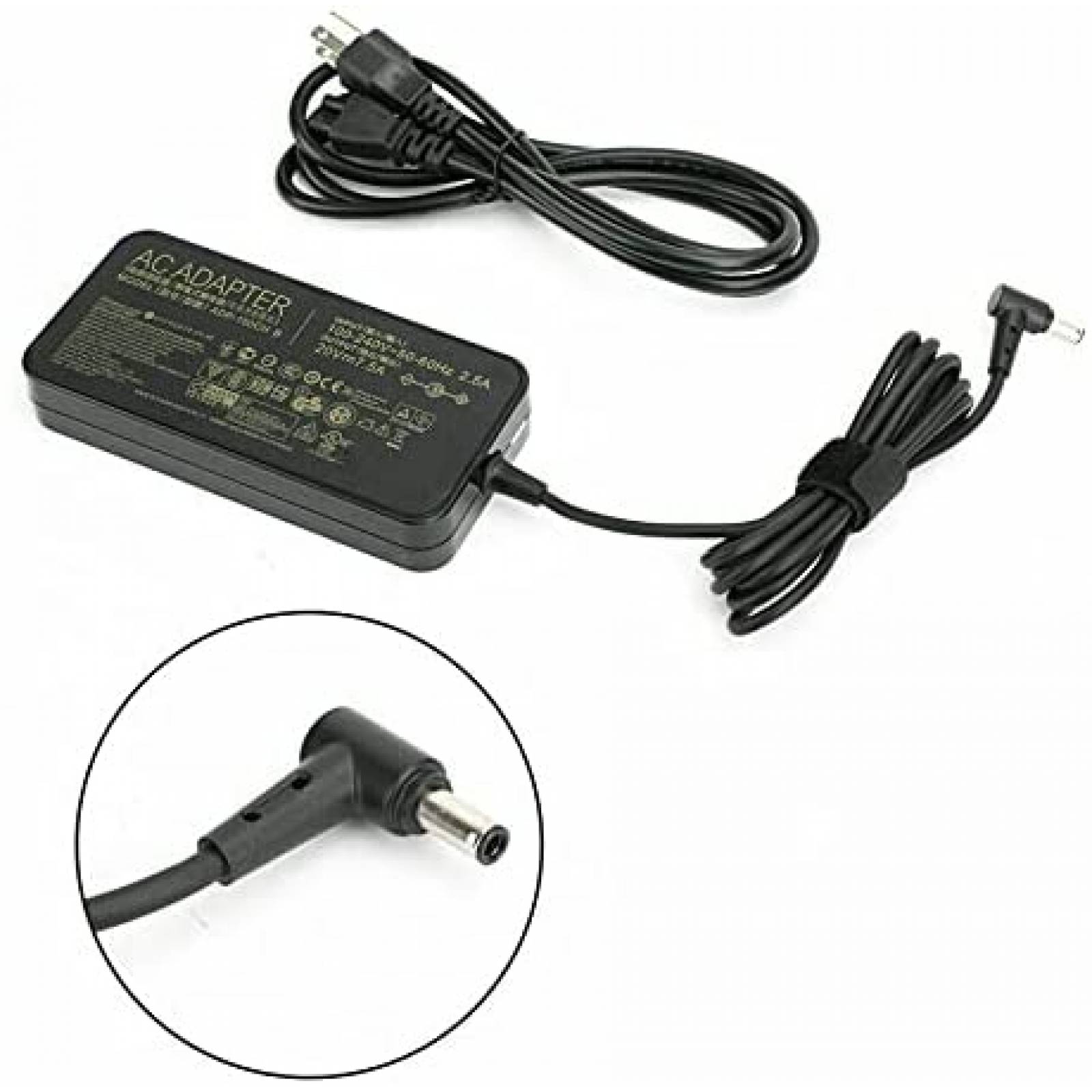 Cargador Cable/Adaptador para Laptop FHSJD Asus ROG -Negro