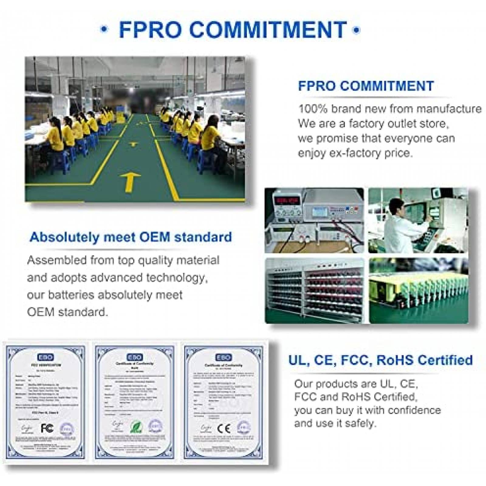 Cargador Universal FPRO para Laptop HP de 65W -Negro