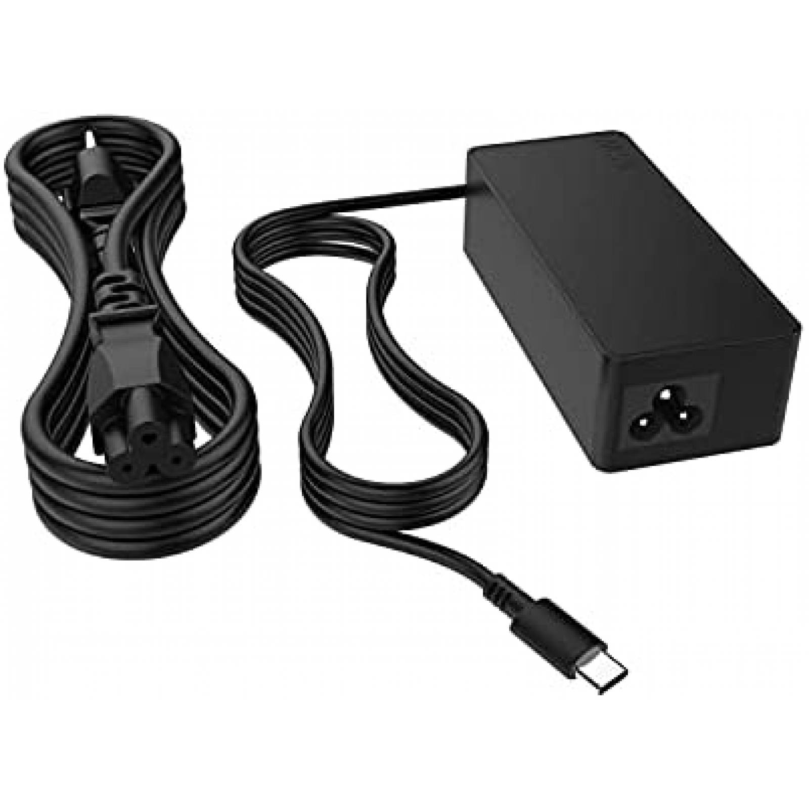 Cargador Universal Uflatek para Laptops HP de 65W -Negro