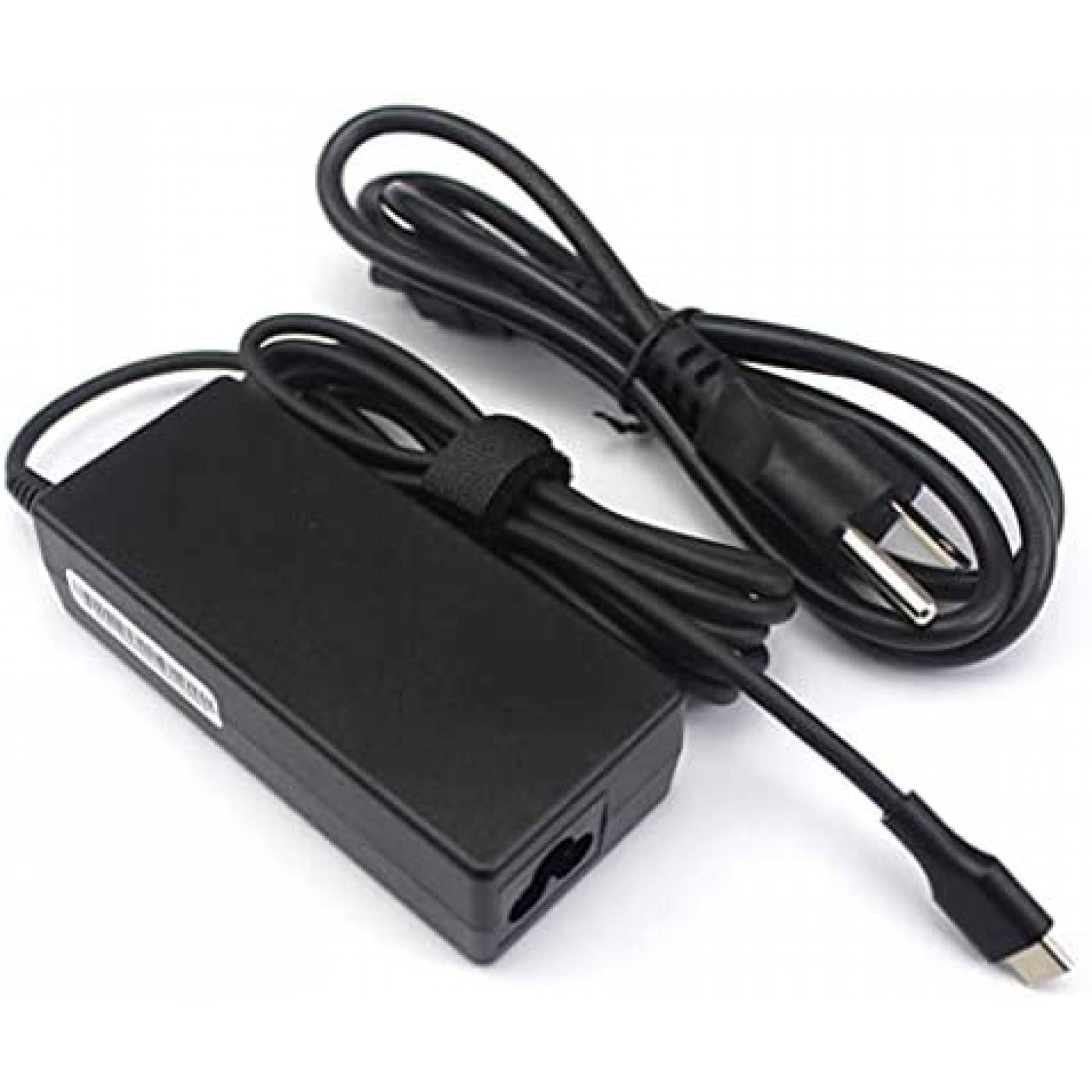 Cargador USB C TCORE para Chromebook HP Adaptador -Negro