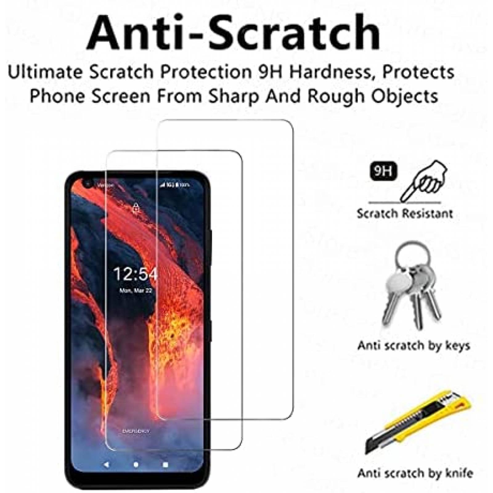 Pack protector Orbic Myra 5G VIESUP x2 -Transparente