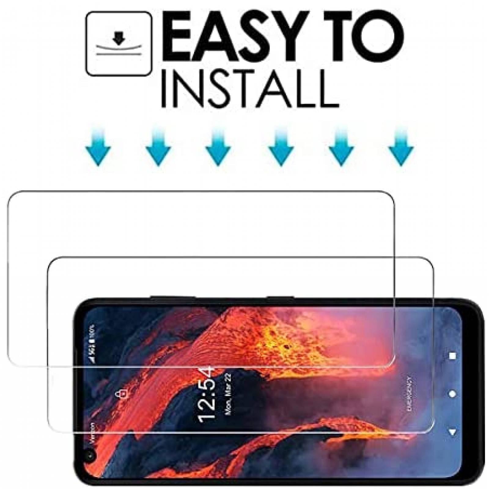 Pack protector Orbic Myra 5G VIESUP x2 -Transparente