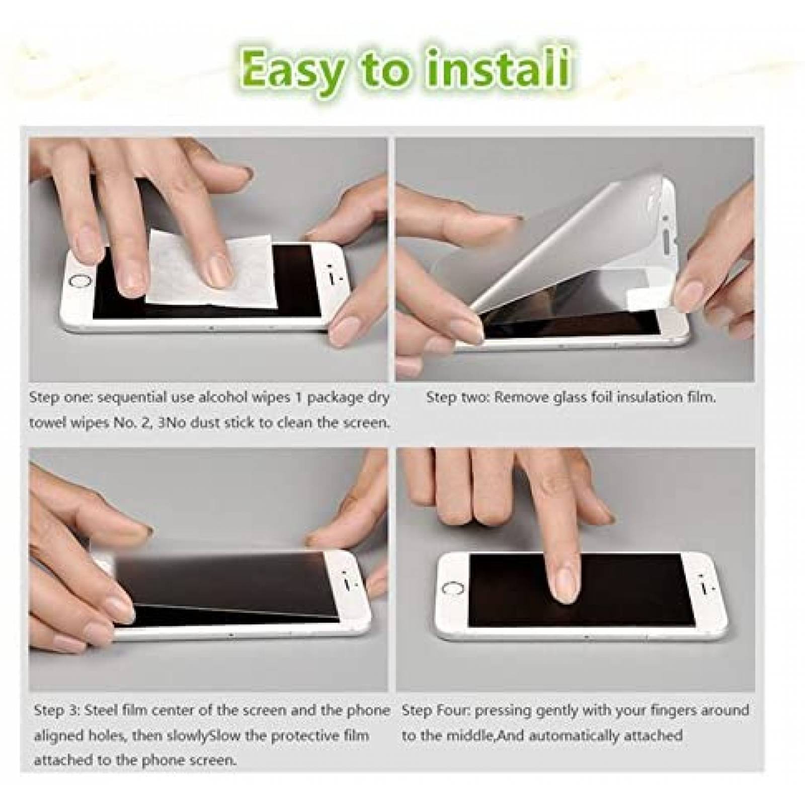 Pack protector Motorola Moto G VIESUP x2 privacidad -Negro