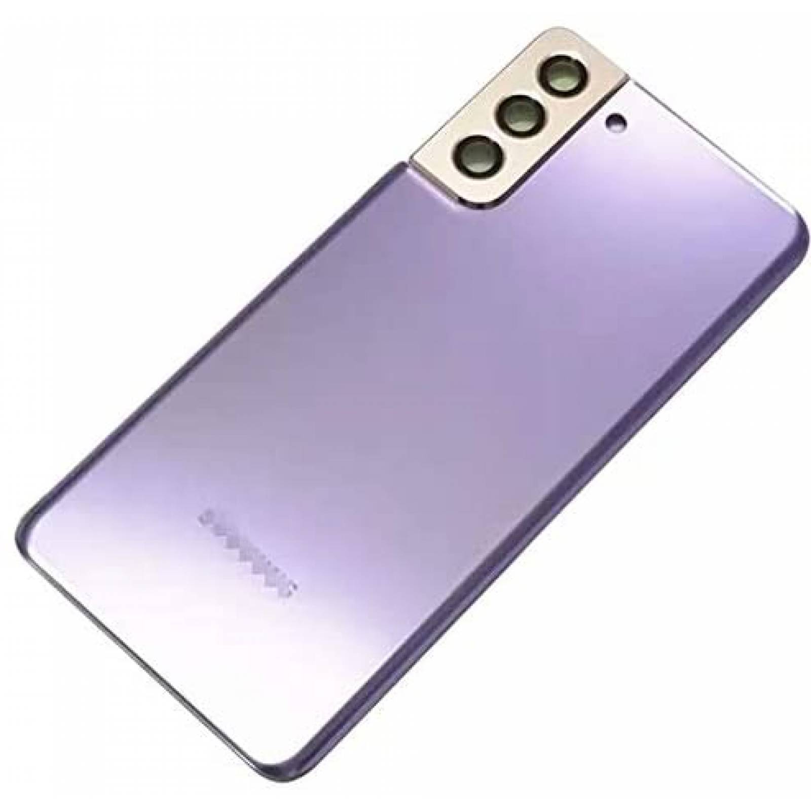 Cubierta de vidrio trasera FOR para Galaxy S21 Plus -Morado