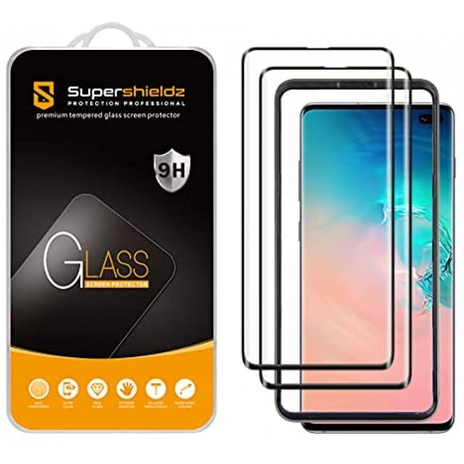 Protector de Pantalla Supershieldz para Galaxy S10 Plus