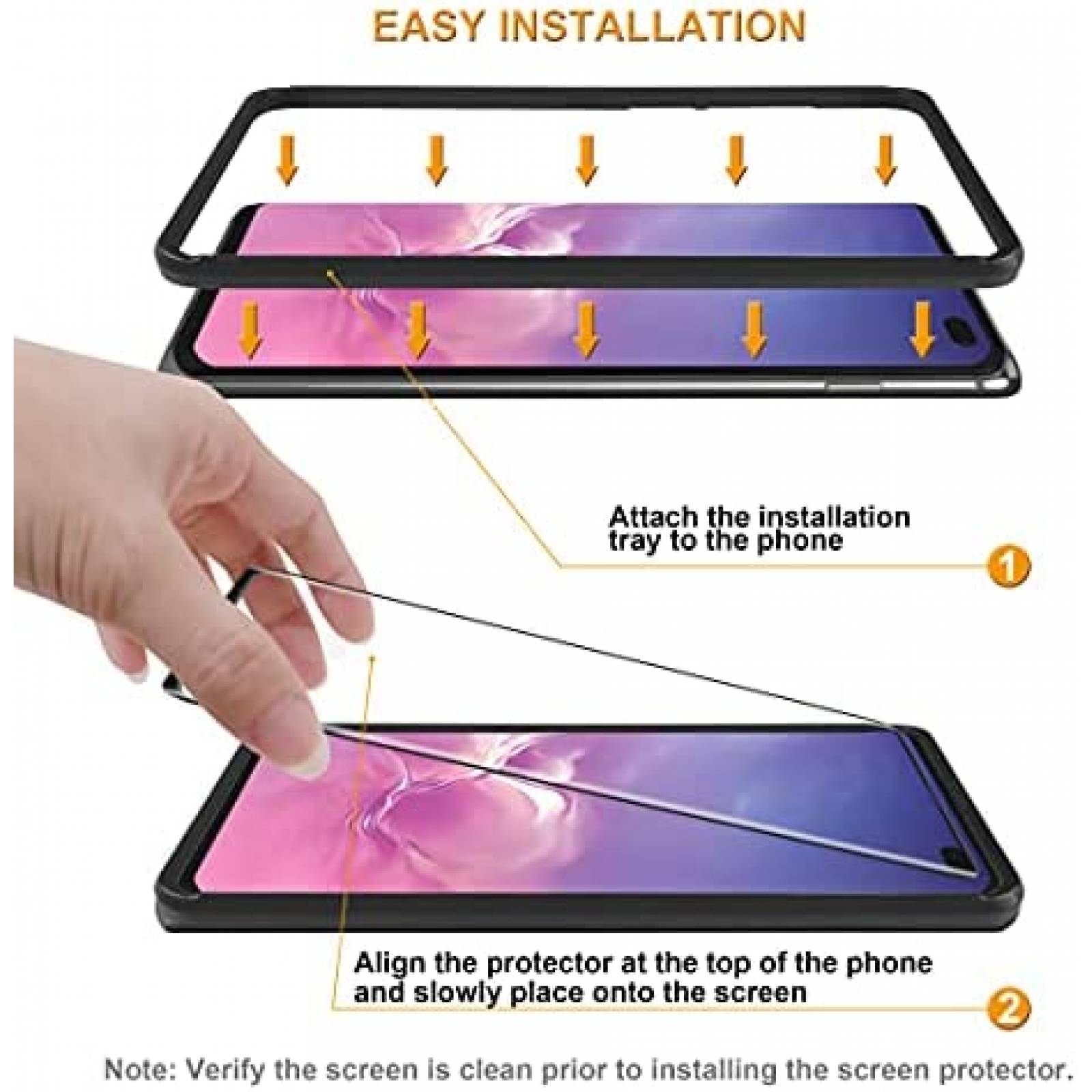 Protector de Pantalla Supershieldz para Galaxy S10 Plus