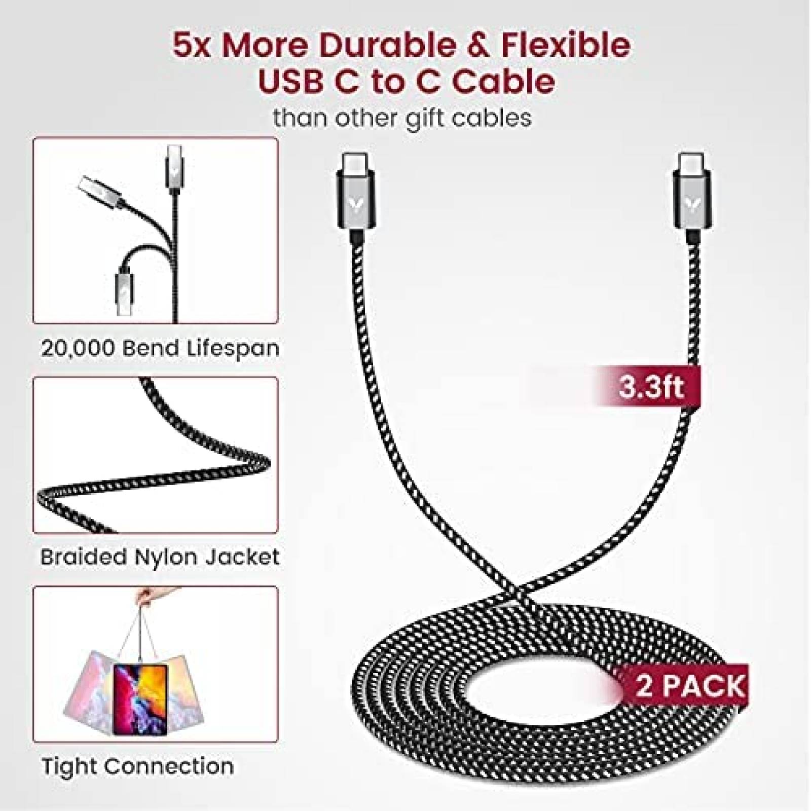 Cargador de coche VELOGK para Samsung Galaxy con cable USB