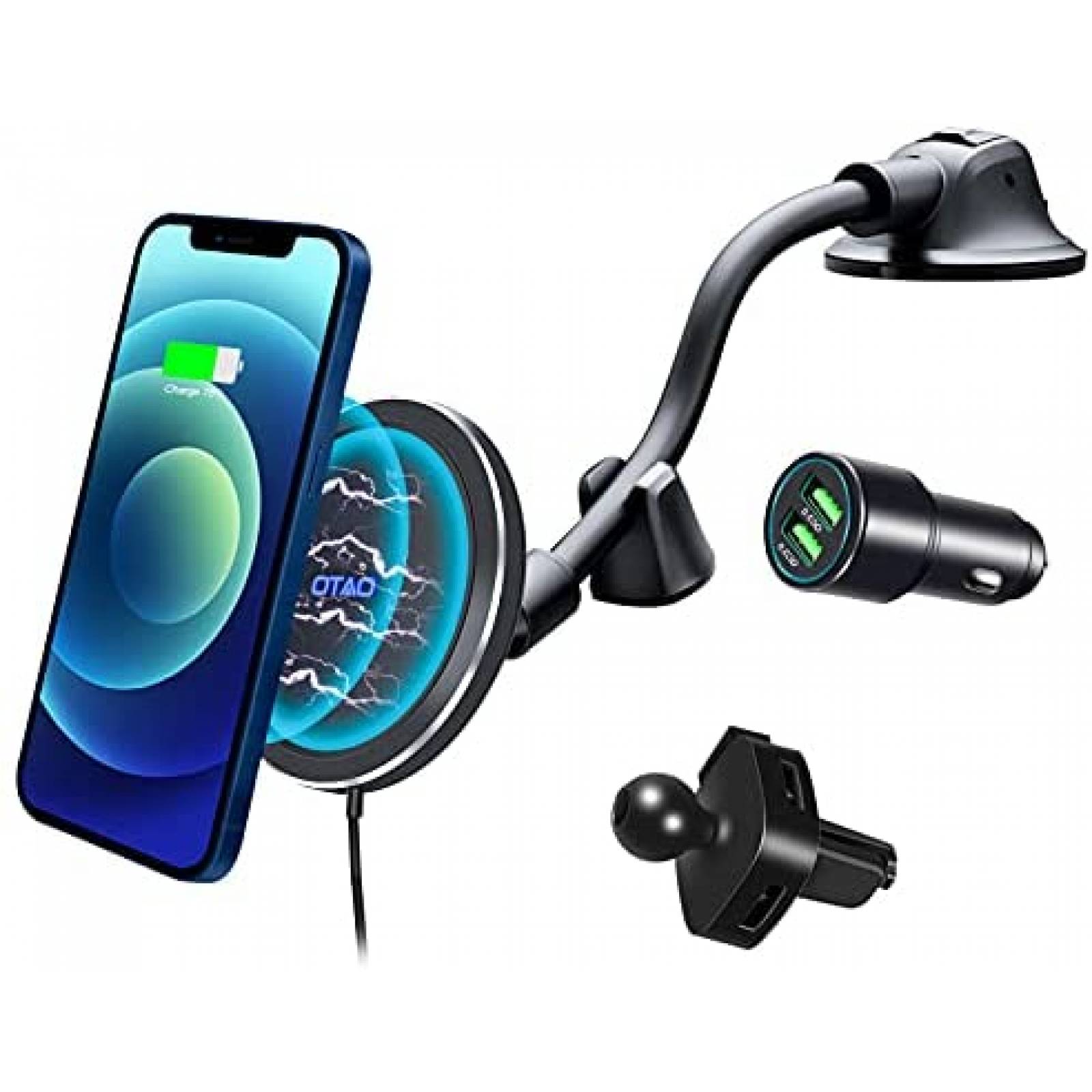 Soporte Magnetico para Celular OTAO para Carro -Negro