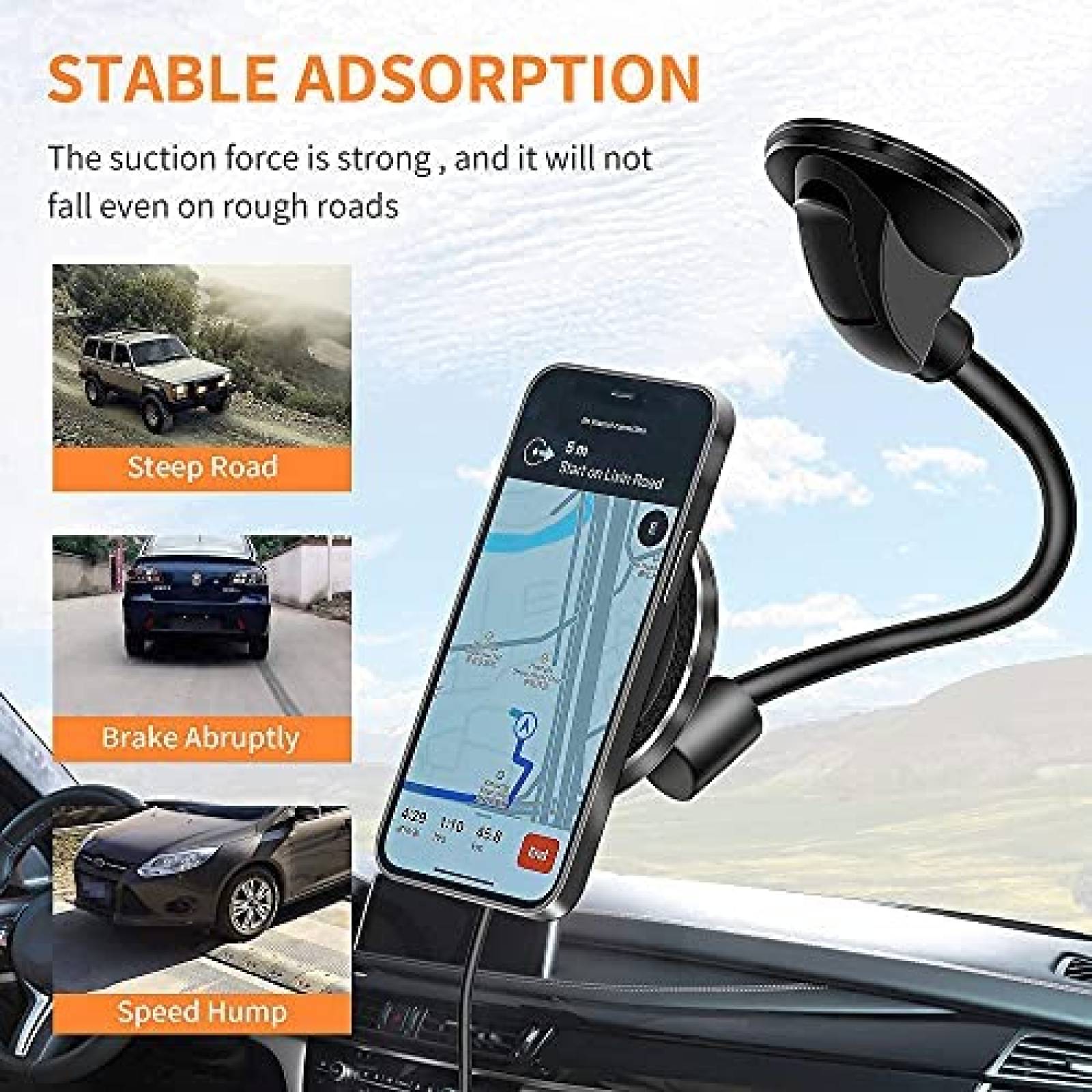 Soporte Magnetico para Celular OTAO para Carro -Negro