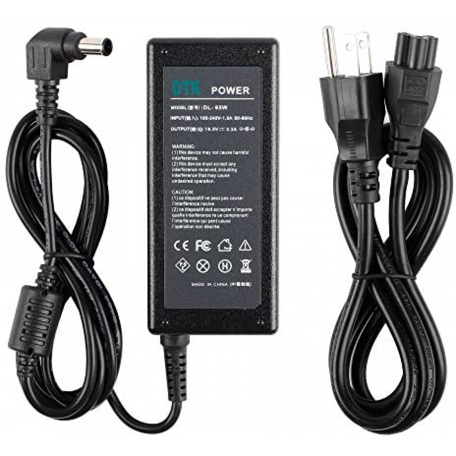 Adaptador de CA Cargador DTK para Sony 19.5V 3.3A 65W