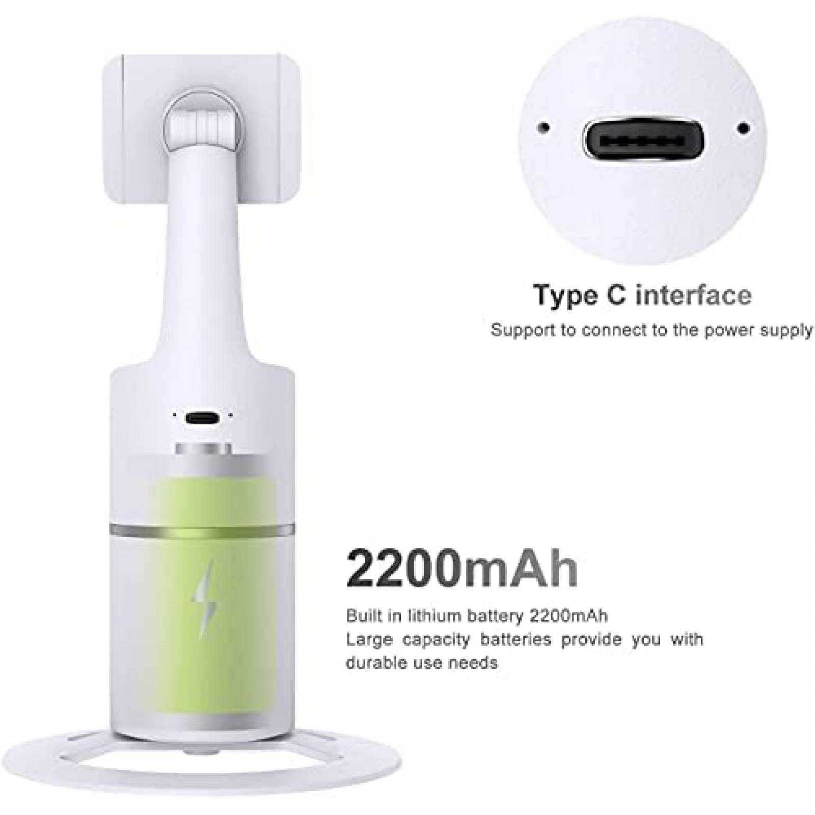 Tripode para Celular NYOOLO c/Seguimiento Automatico -Blanco