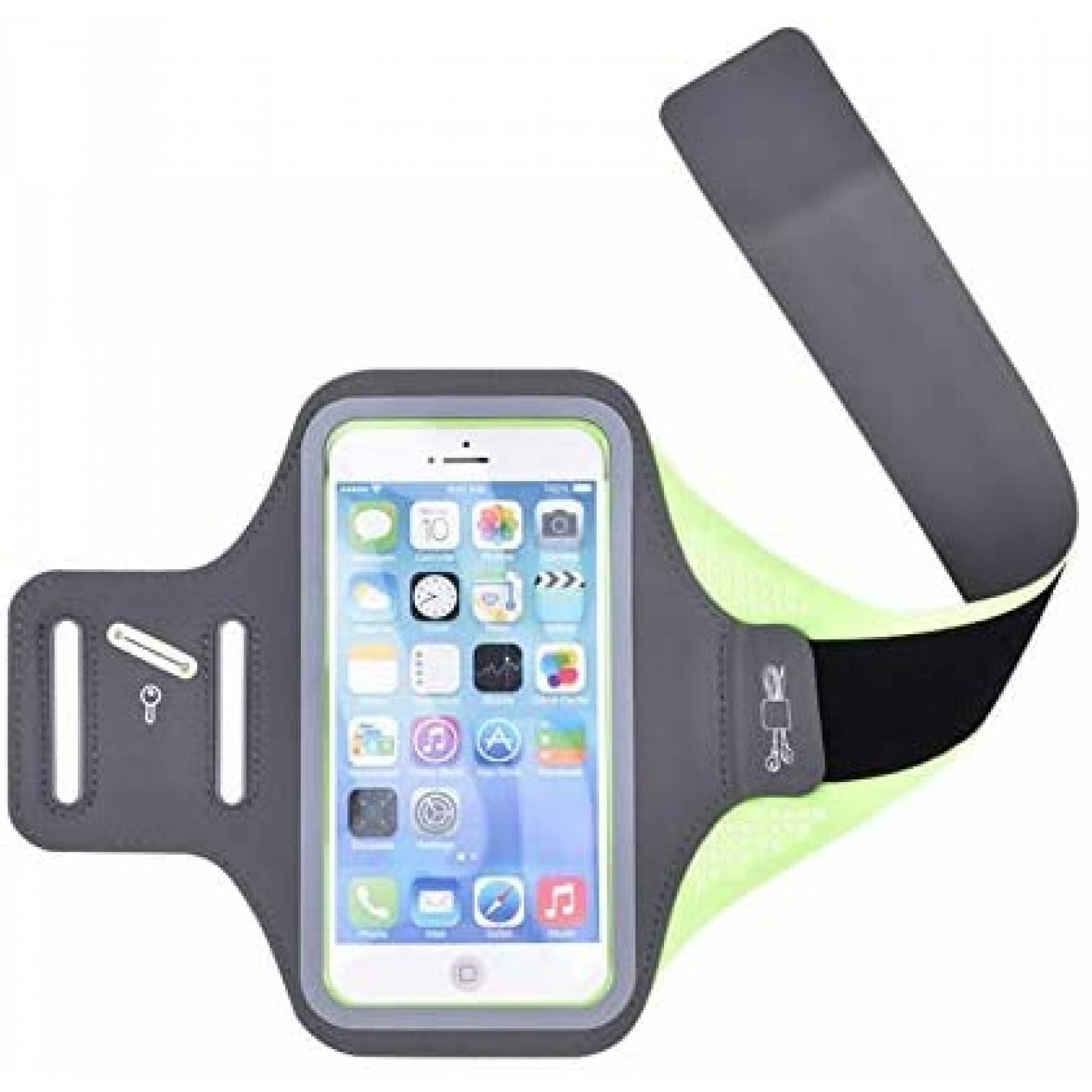 Banda de Brazo Tengyue para Celular de 6.1'' -Gris