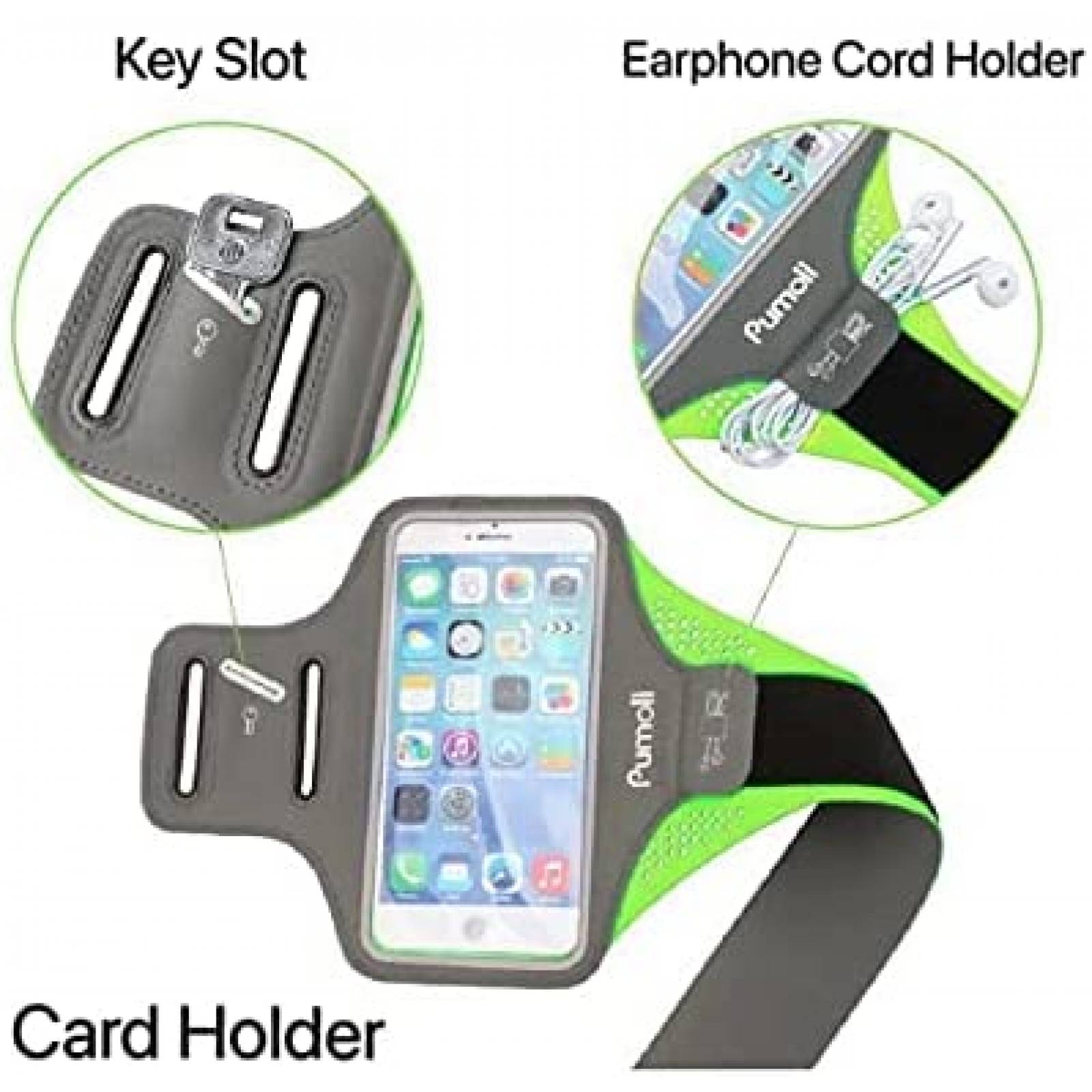 Banda de Brazo Tengyue para Celular de 6.1'' -Gris